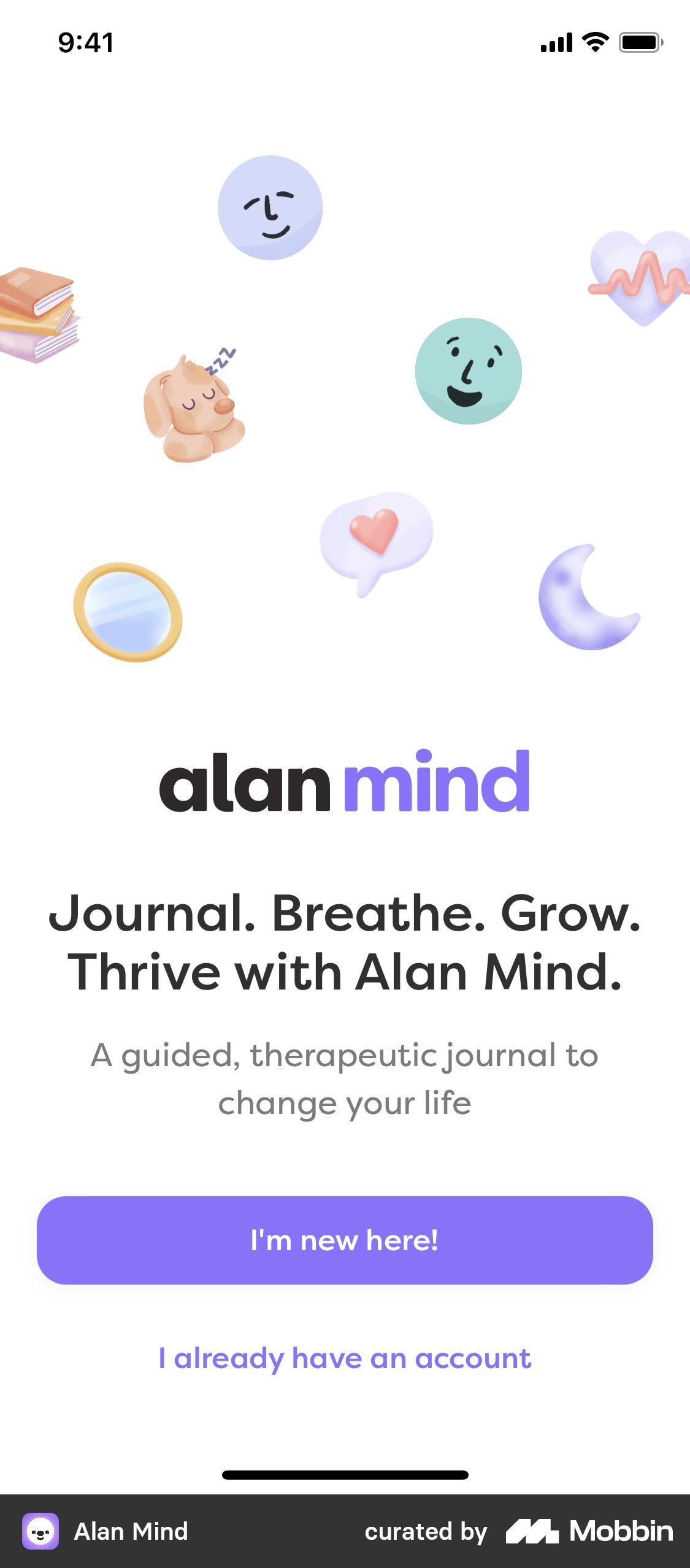 Alan Mind iOS Screen | Mobbin