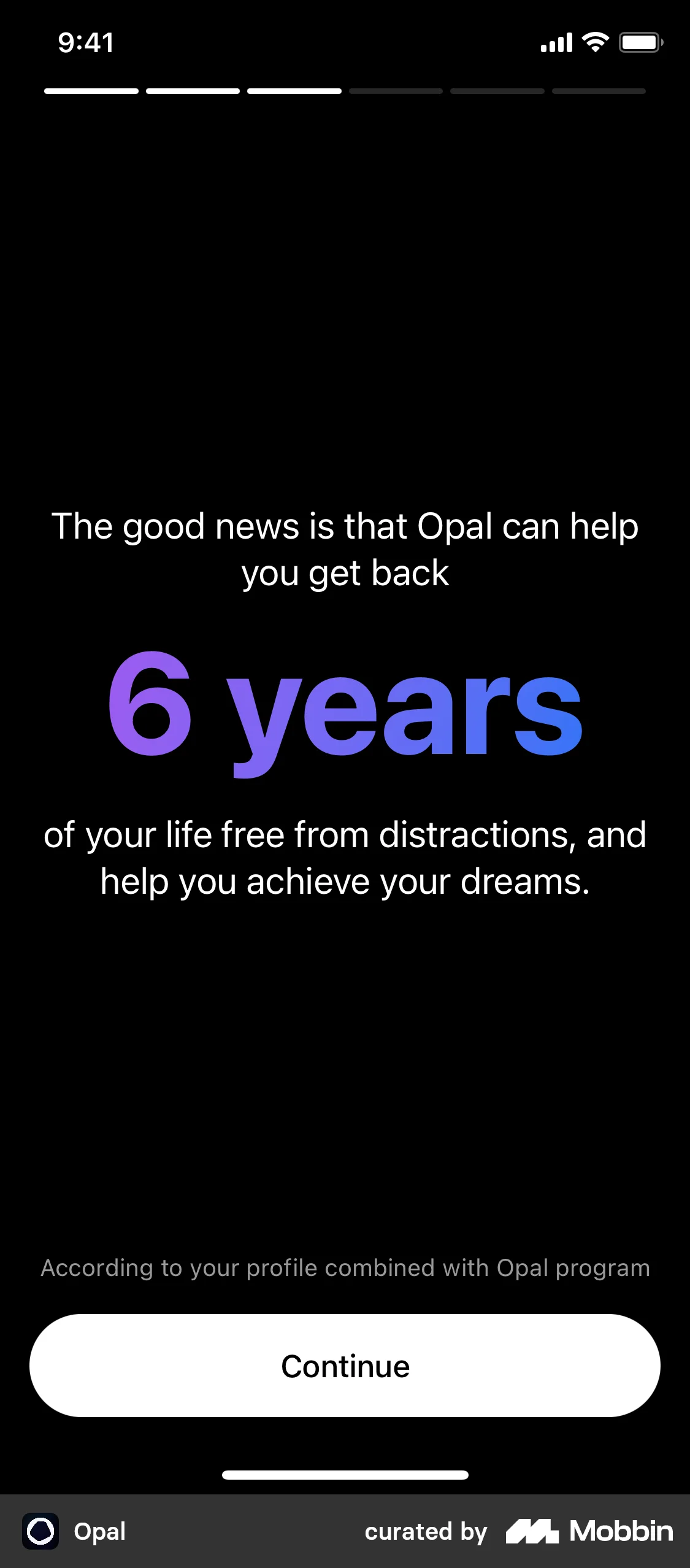 Opal screen