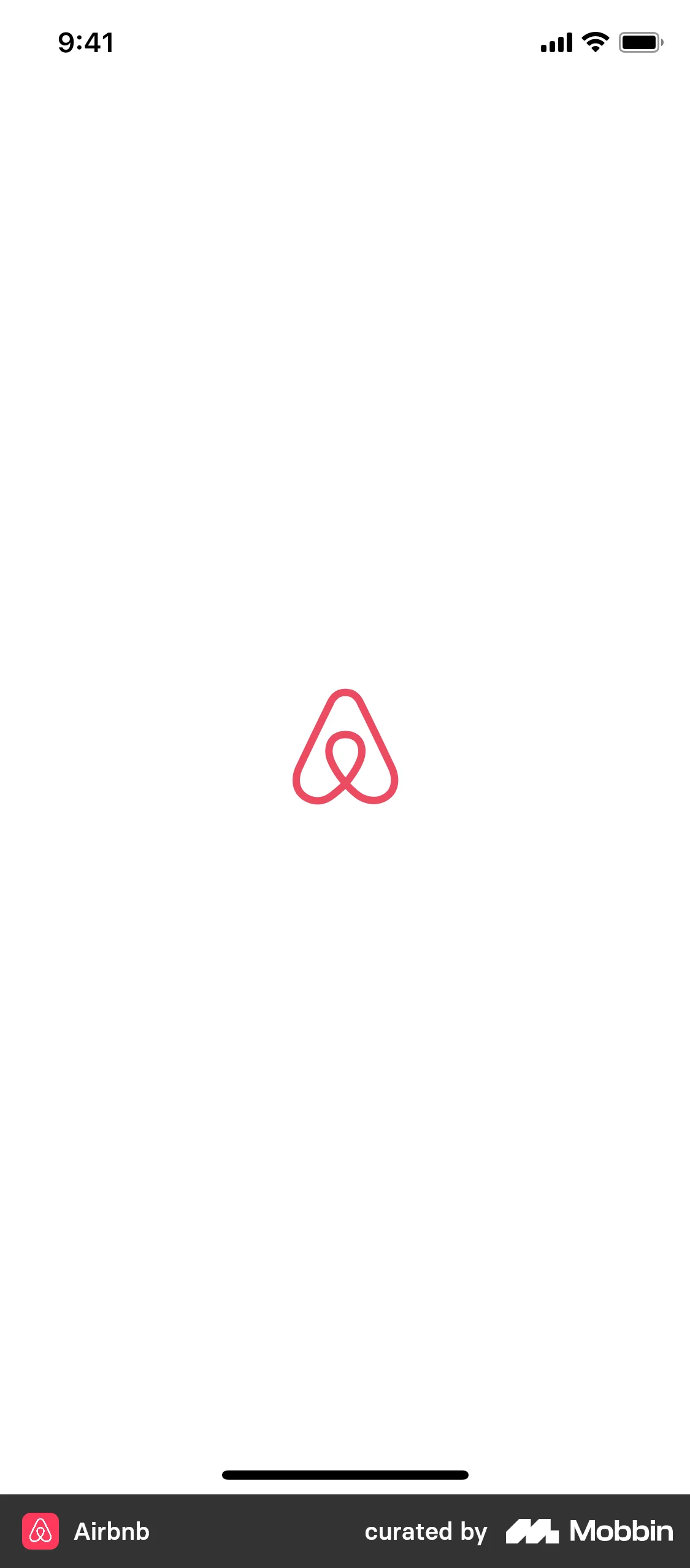 Airbnb screen
