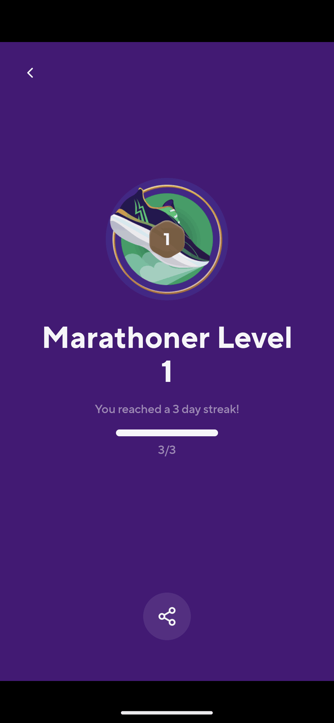 Drops Android Achievement Details | Mobbin