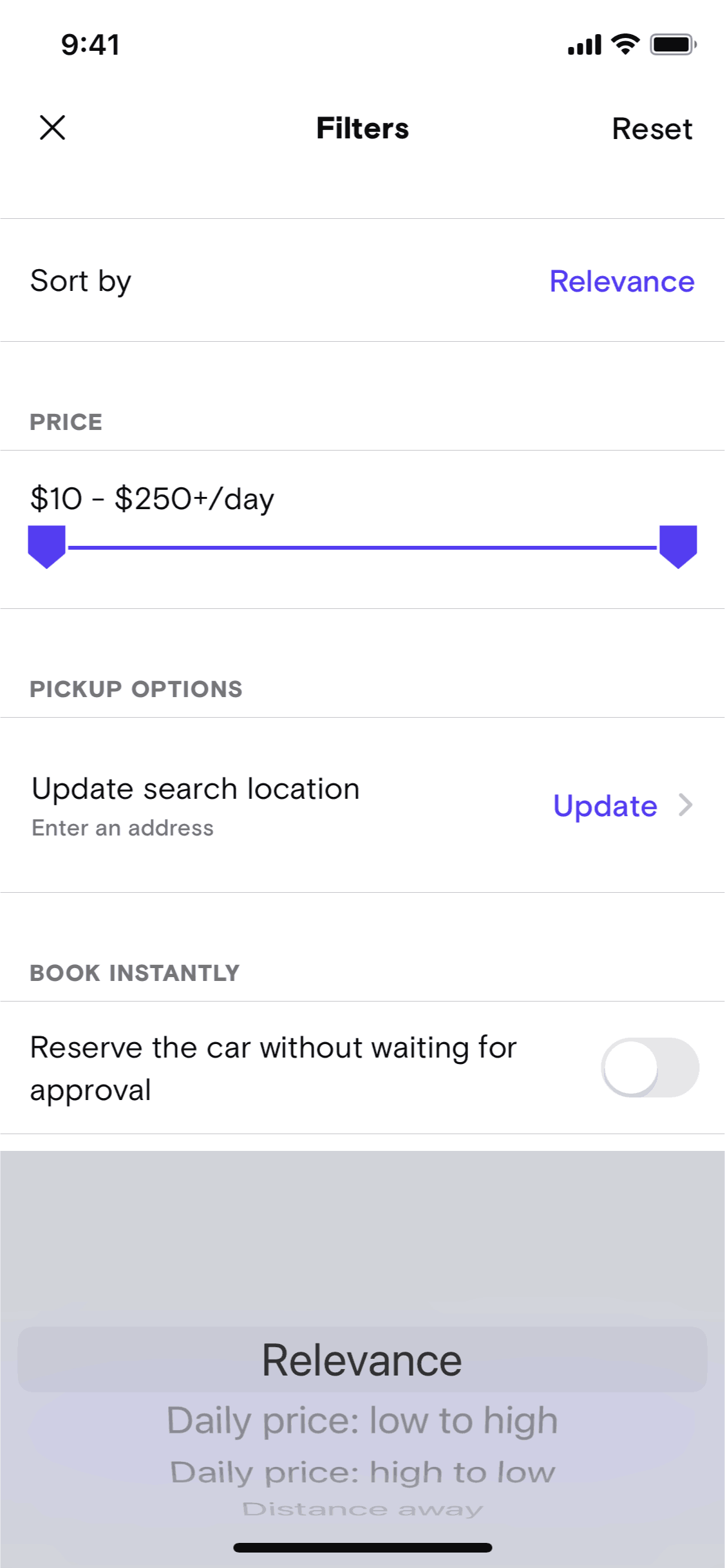 Turo iOS Screen | Mobbin