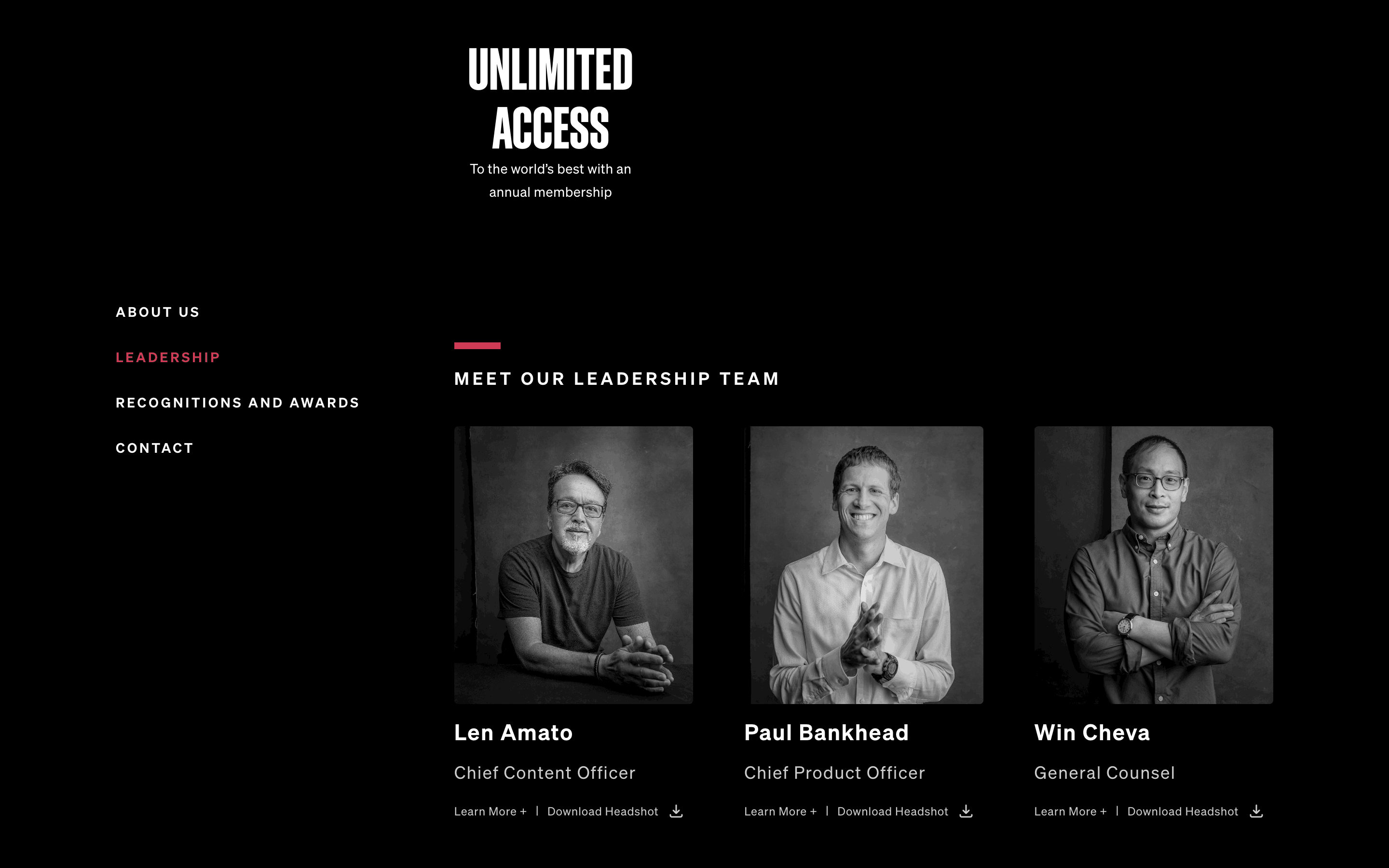MasterClass Web Screen | Mobbin