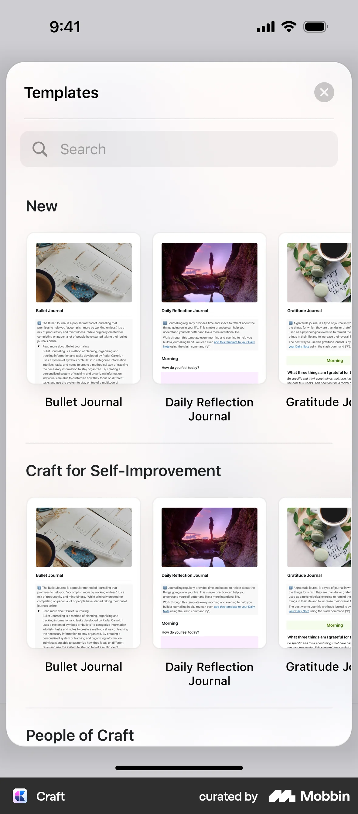 Card Mobile App Design