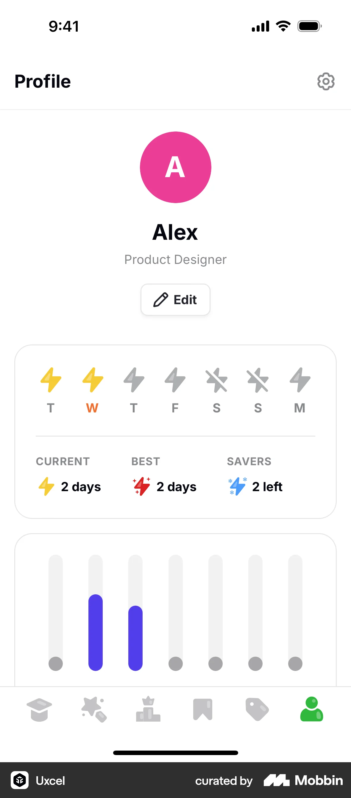 Explore the best mobile app designs on Mobbin
