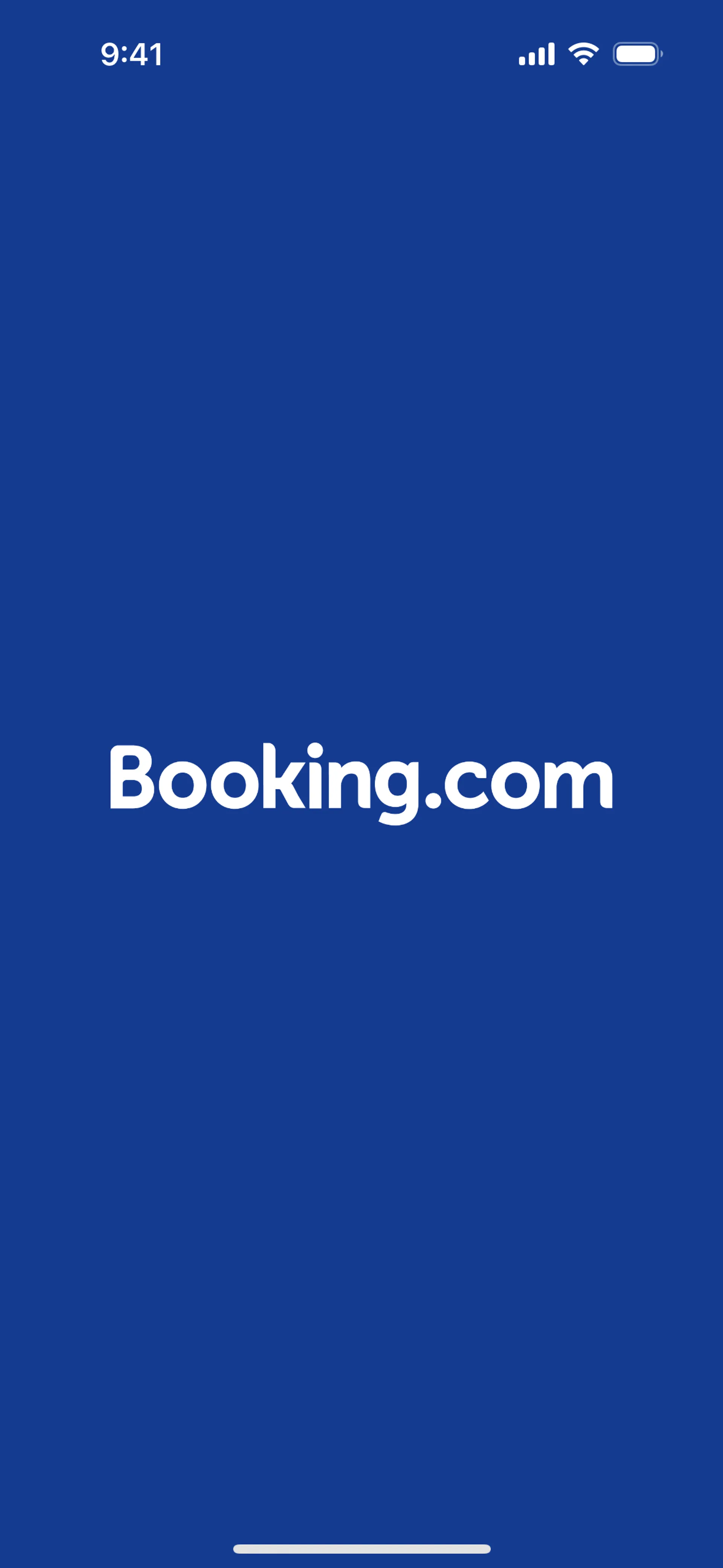 Booking.com iOS Travel & Transportation interface screenshot 1