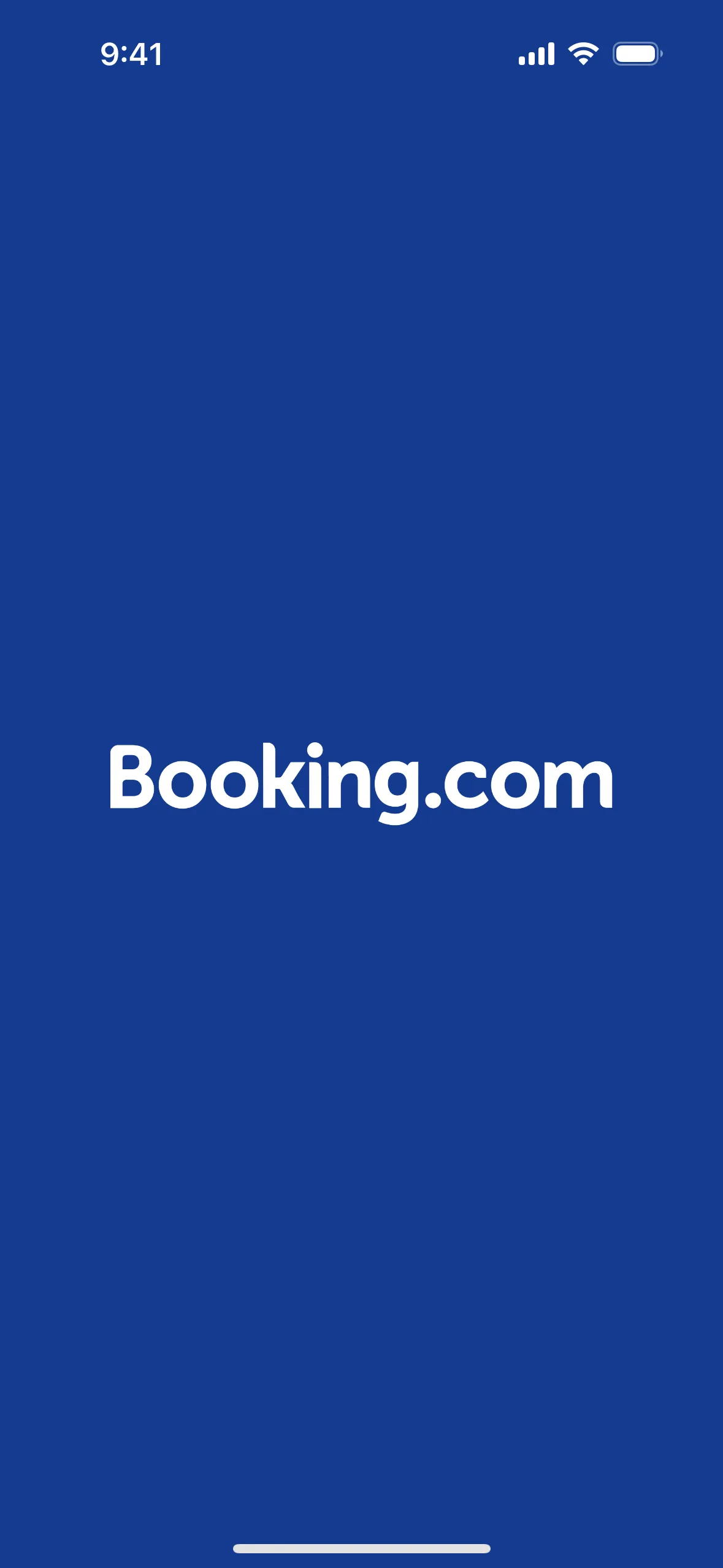 Booking.com iOS Travel & Transportation interface screenshot 1