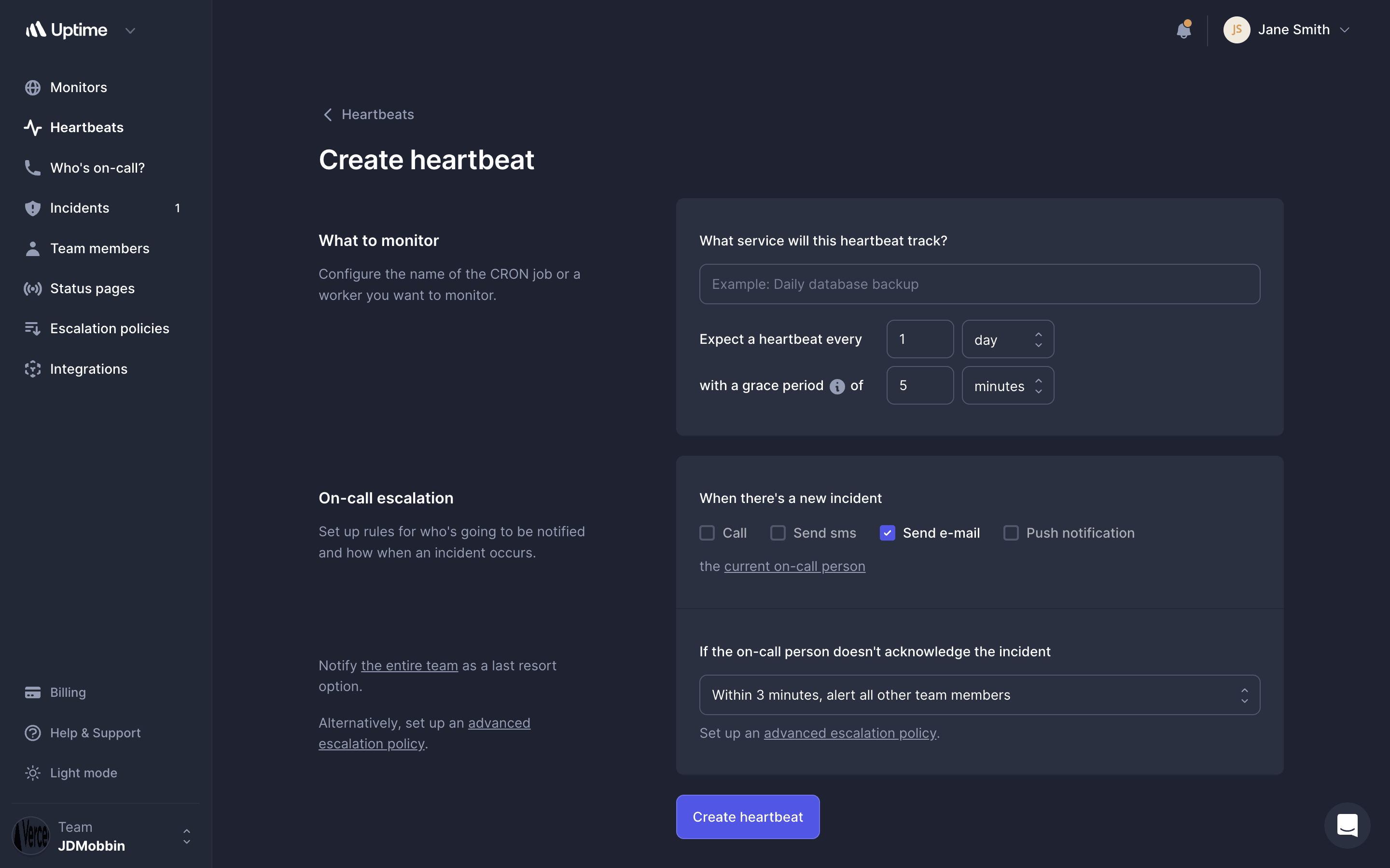 Better Stack Web Screen | Mobbin