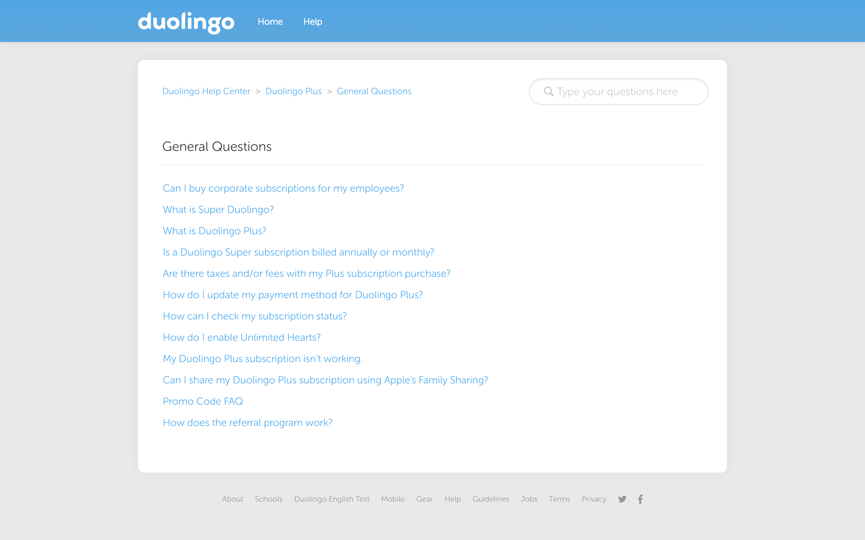 Duolingo Web Screen | Mobbin
