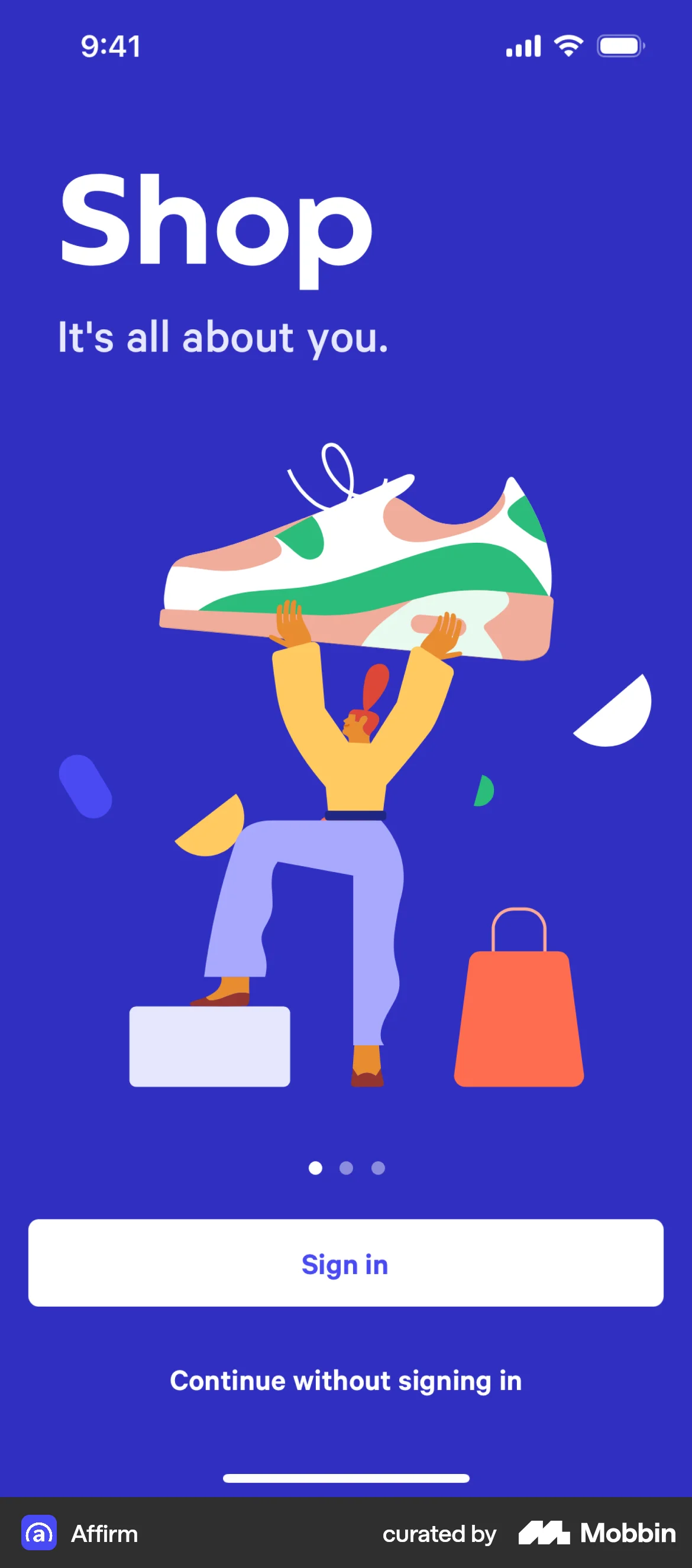 Explore the best mobile app designs on Mobbin