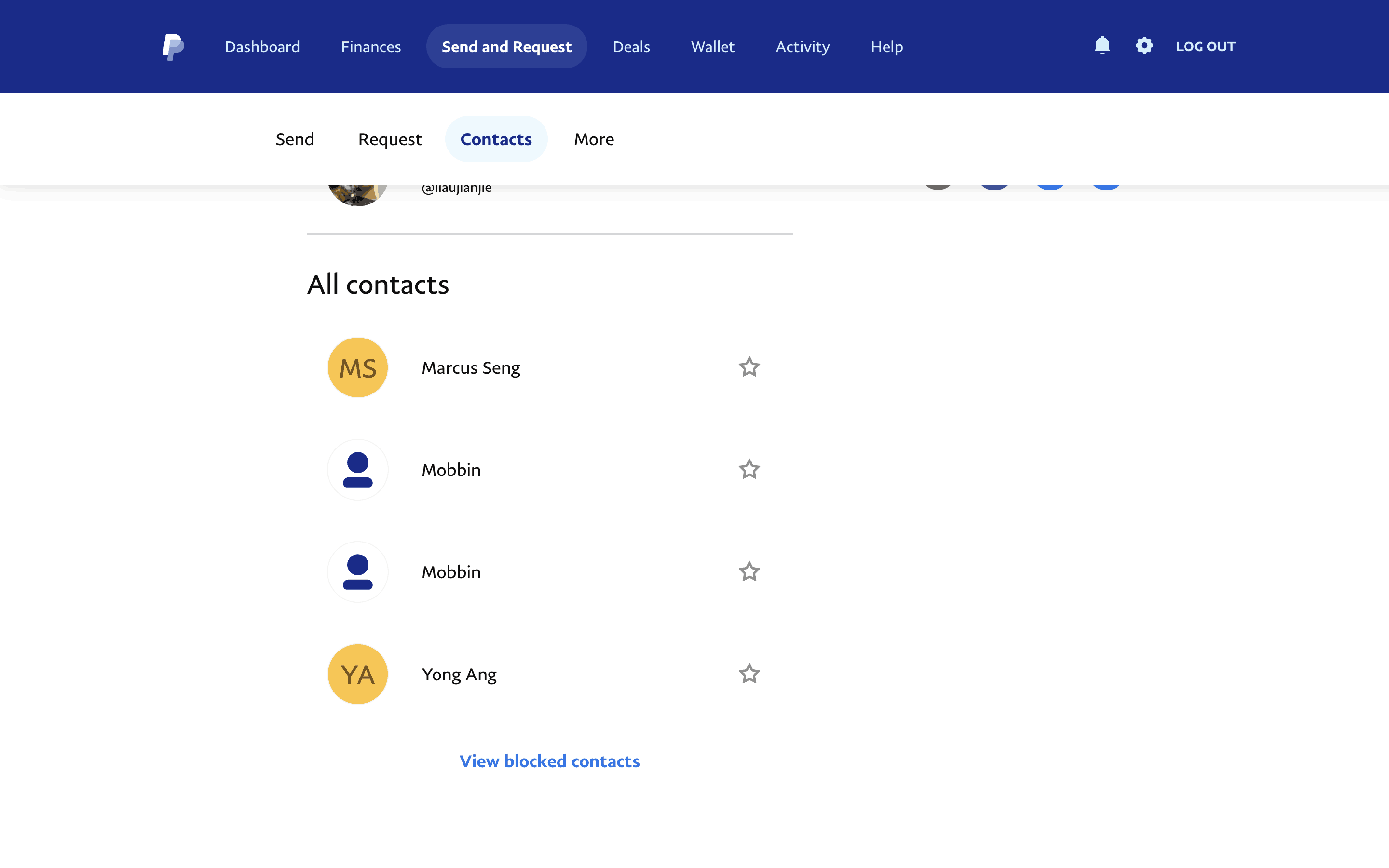 PayPal Web Screen | Mobbin