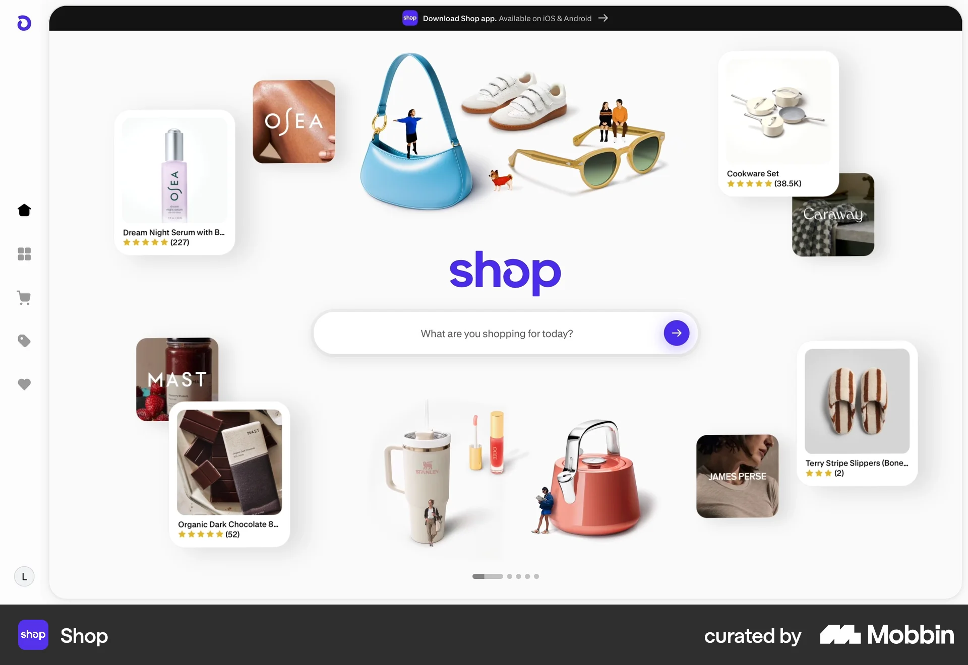 Shop Onboarding screen