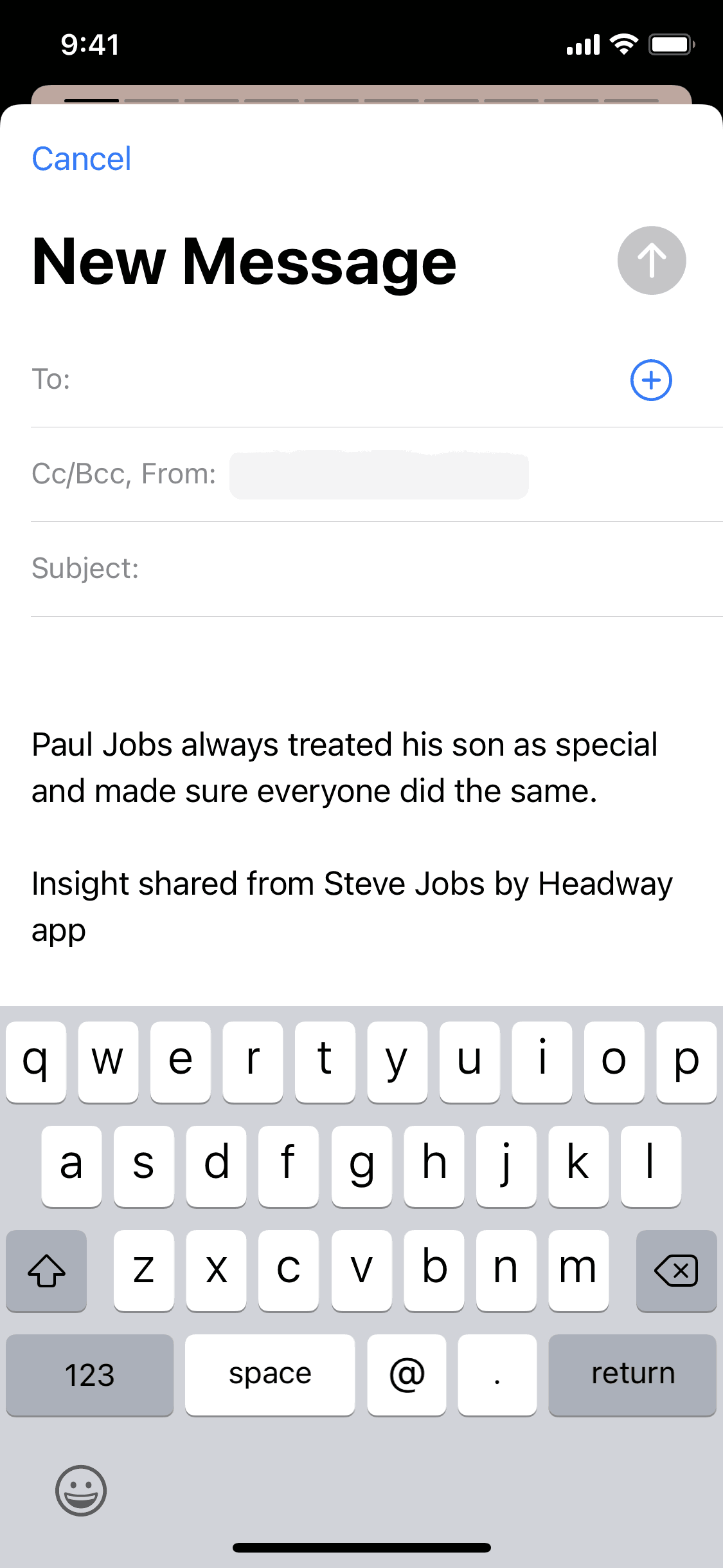 Headway iOS Screen | Mobbin
