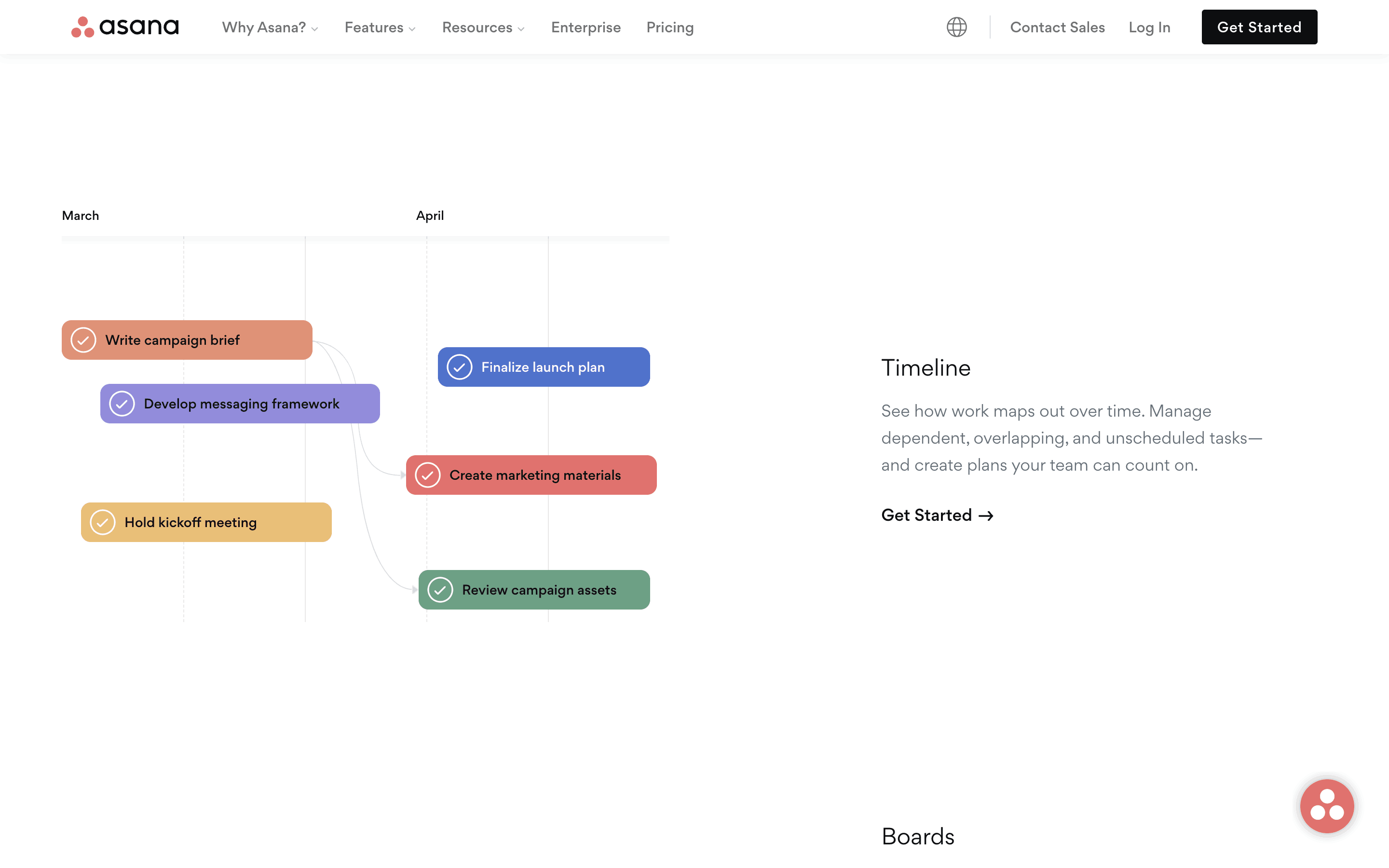 Asana Web Screen | Mobbin