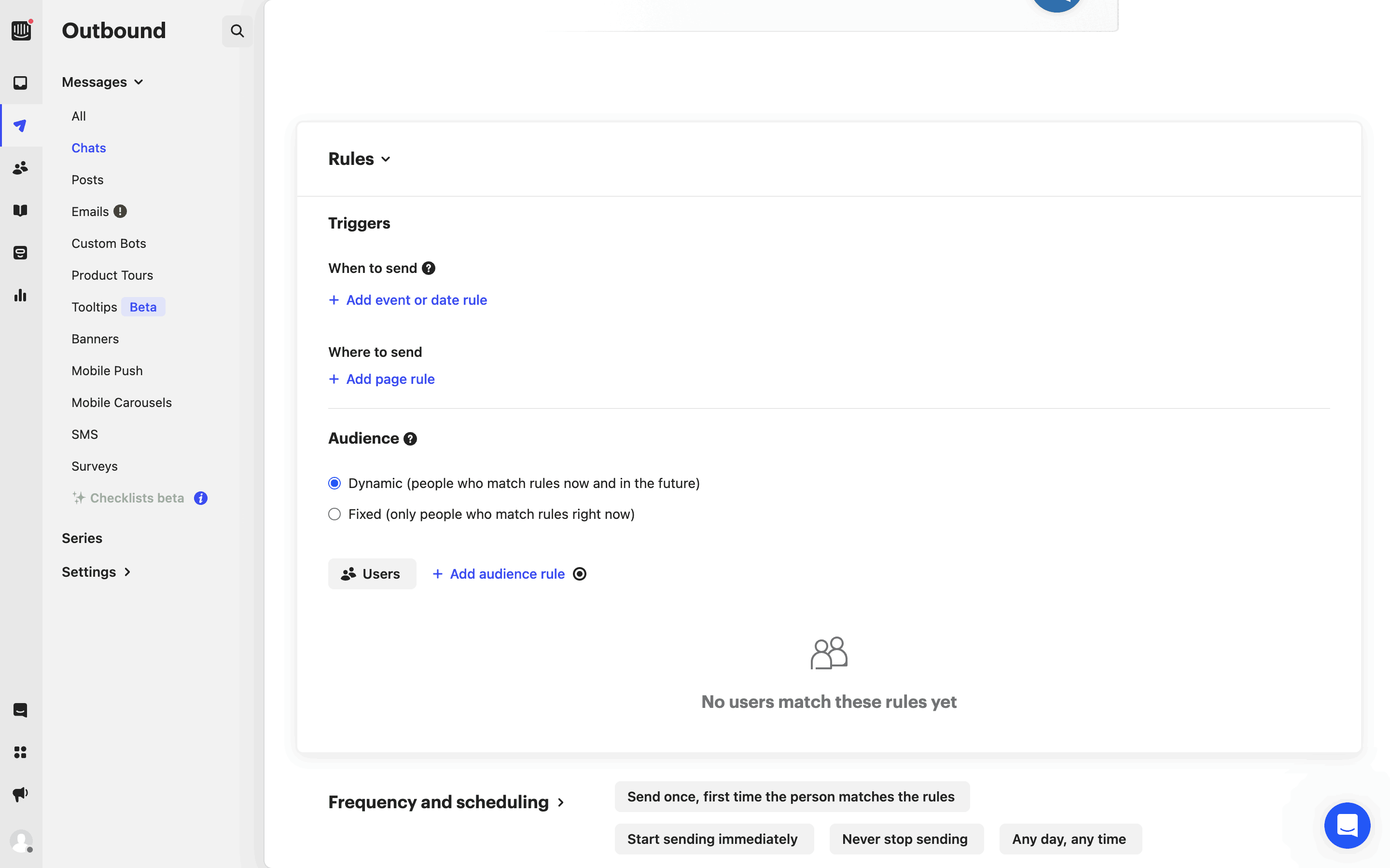 Intercom Web Screen | Mobbin