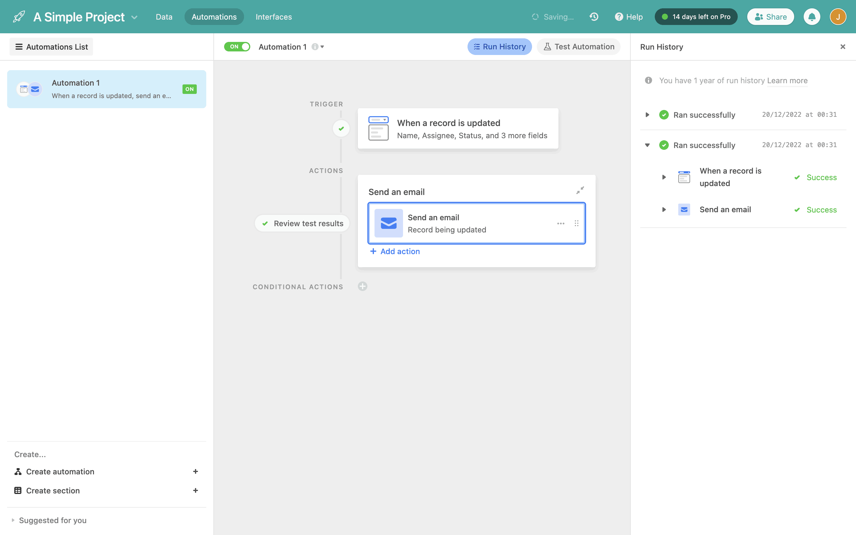 Airtable Web Screen | Mobbin