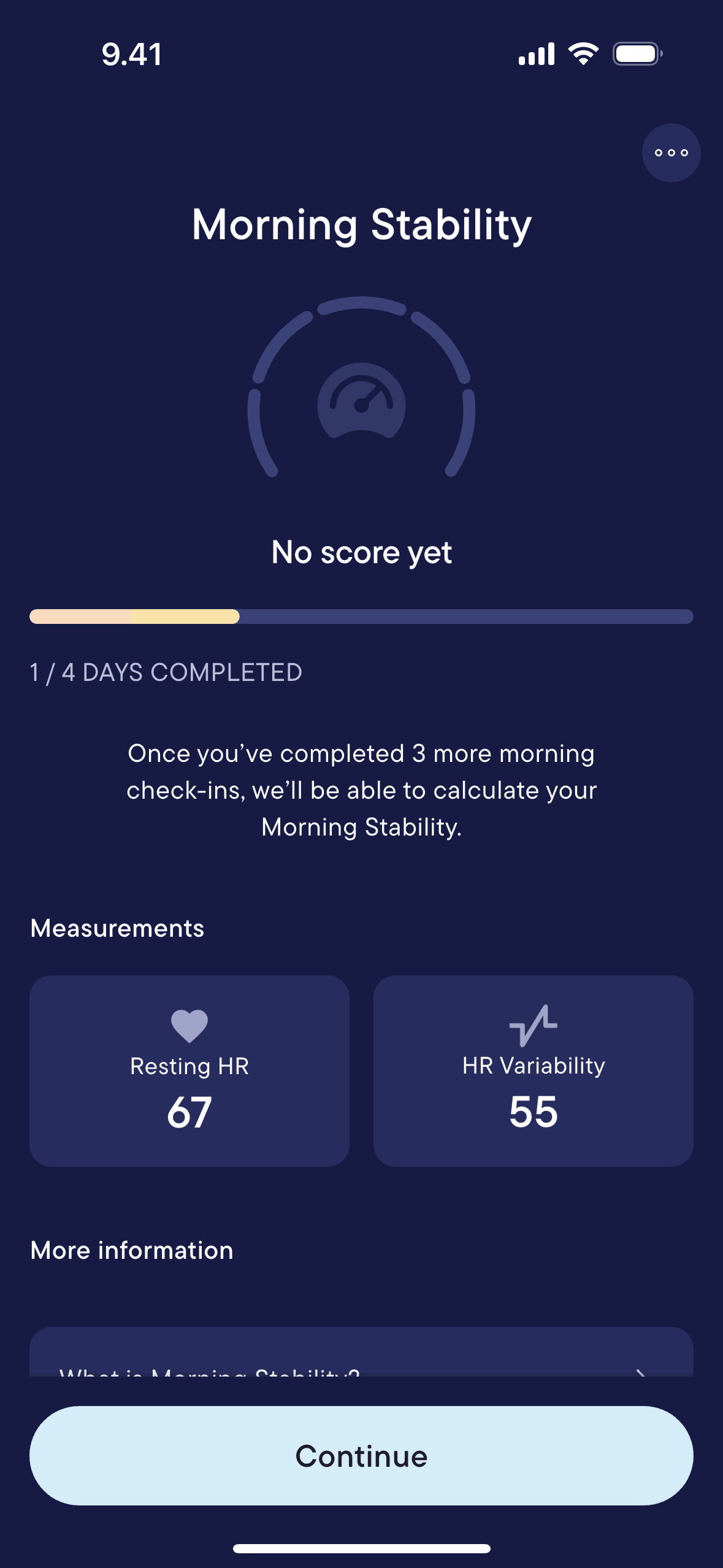 Dashboard Mobile App Design