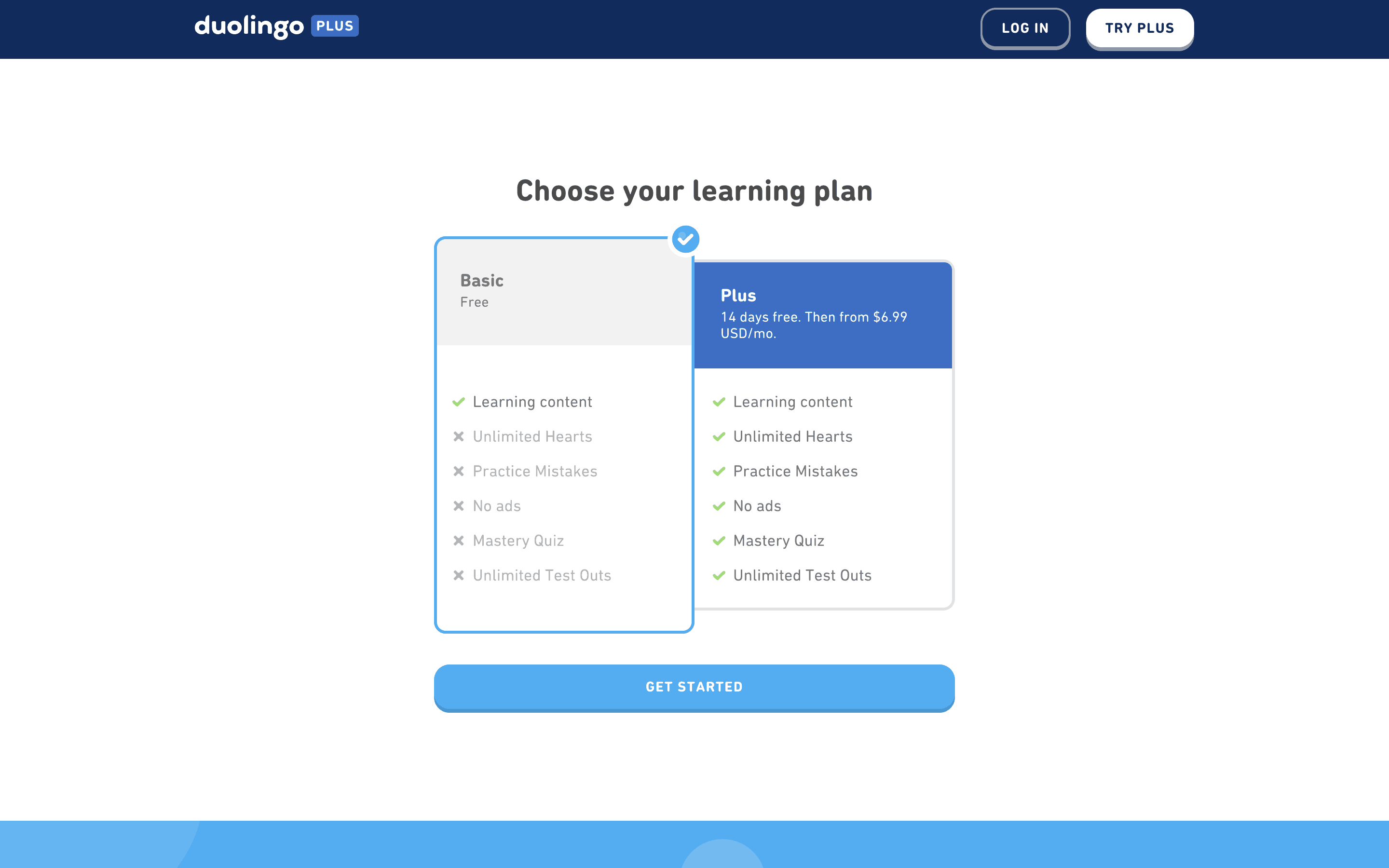 Duolingo Web Screen | Mobbin