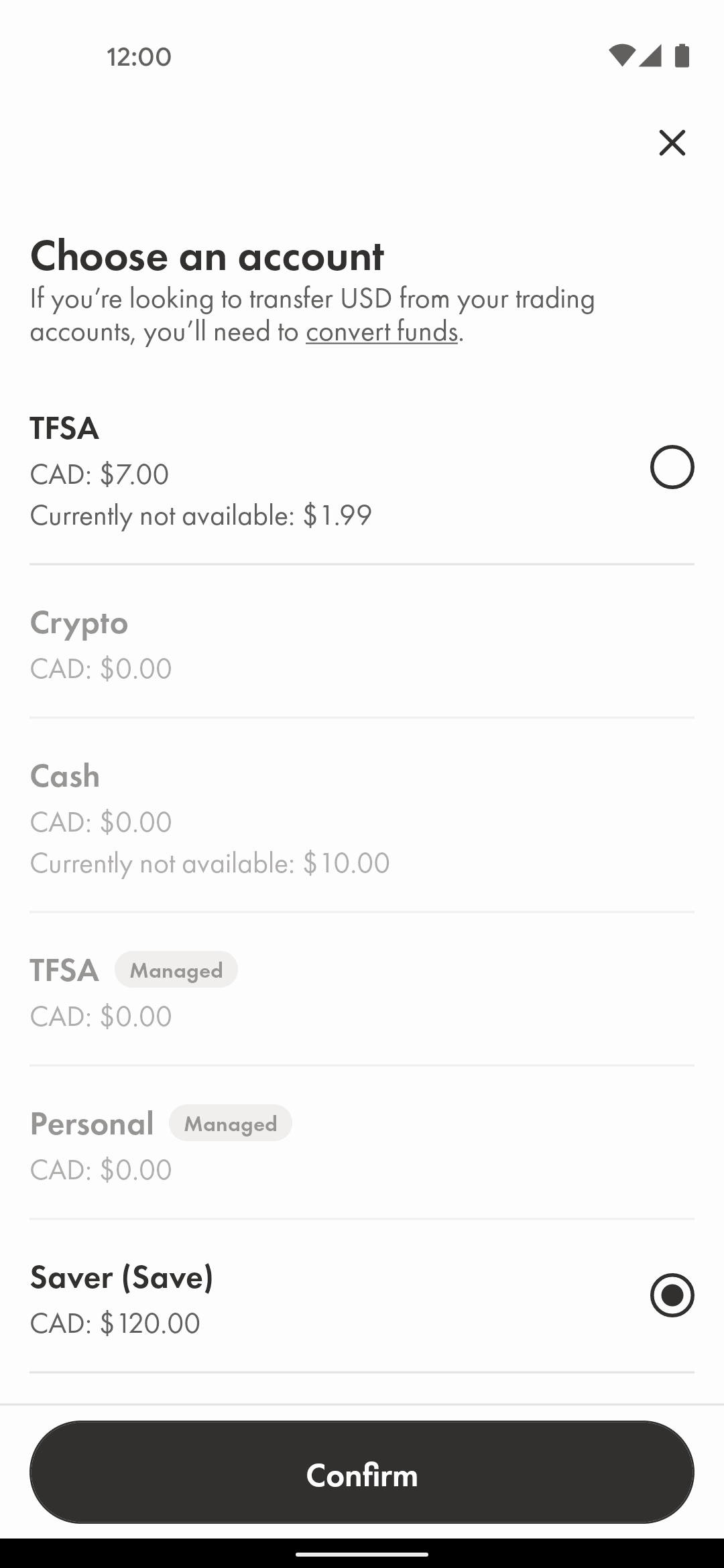 Wealthsimple Android Screen | Mobbin