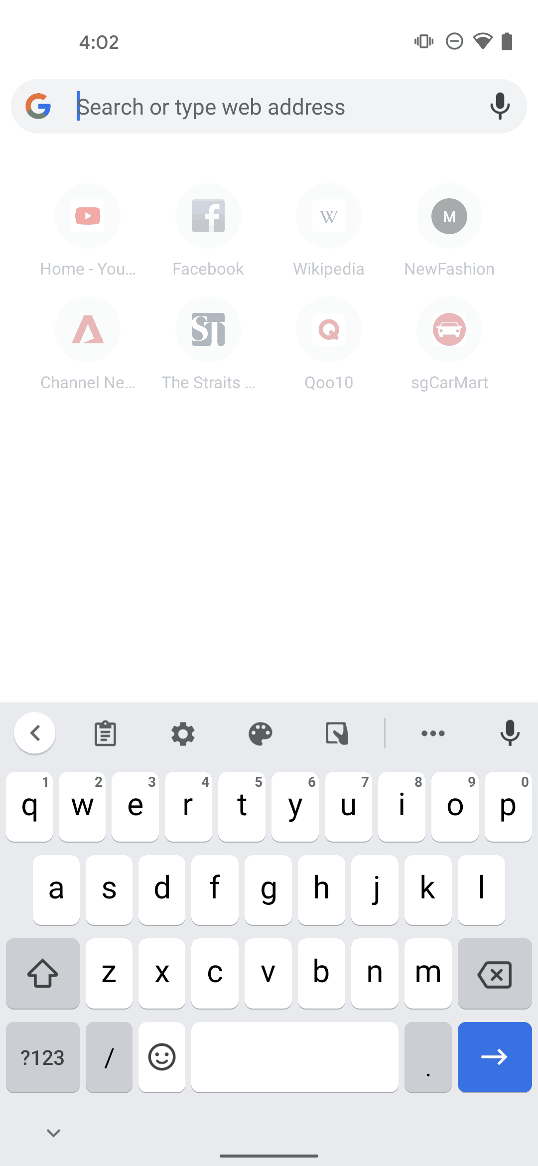 Google Chrome Android Screen | Mobbin