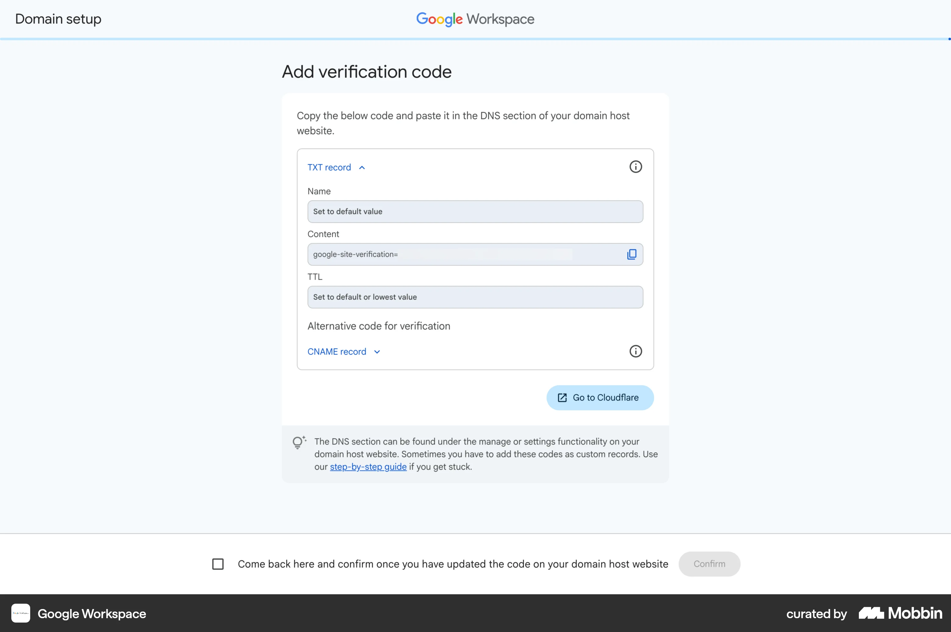 Code Workspace Web Google Workspace Web Verification Codes | Mobbin