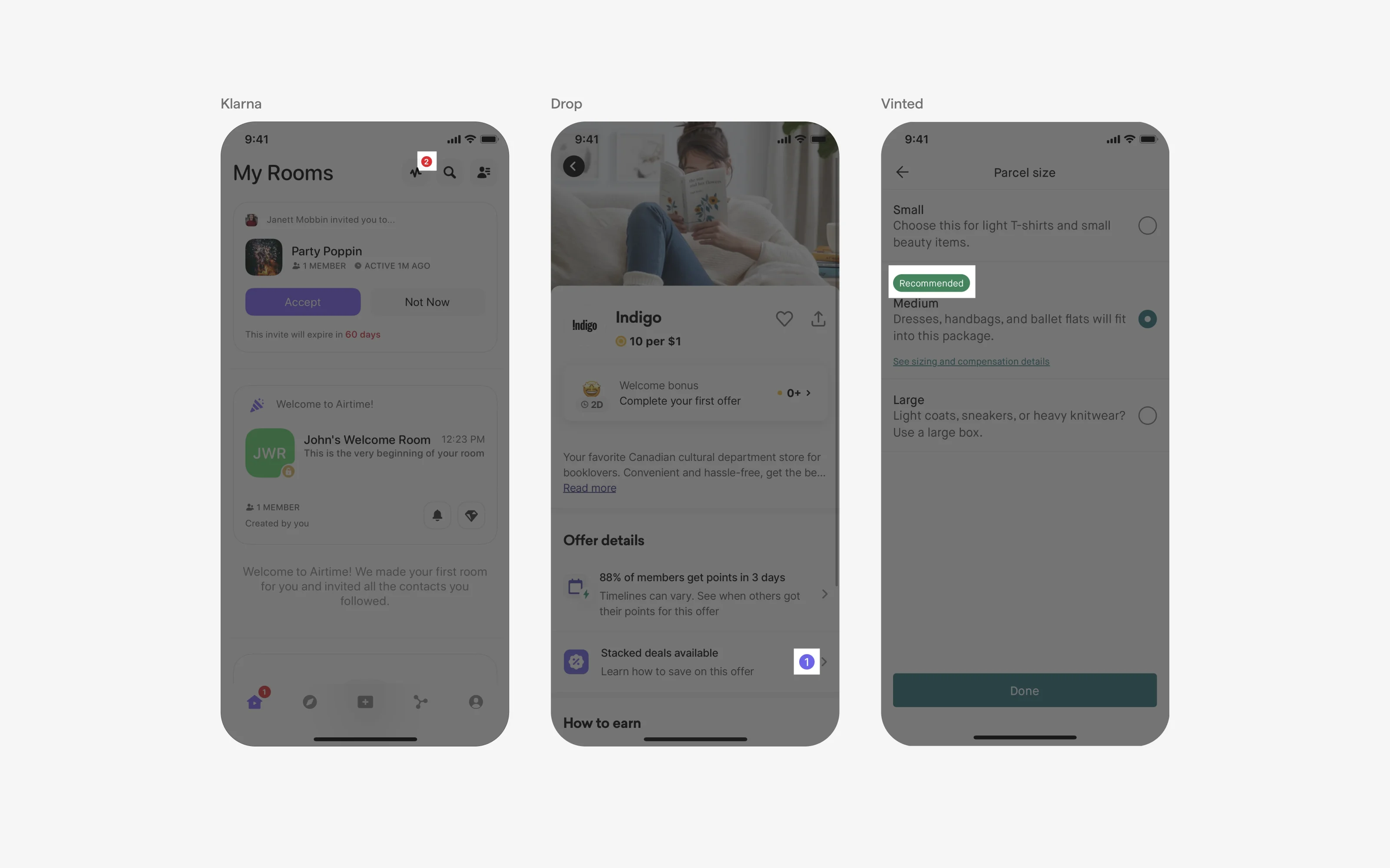 Badge UI Design: Best practices, Design variants & Examples | Mobbin