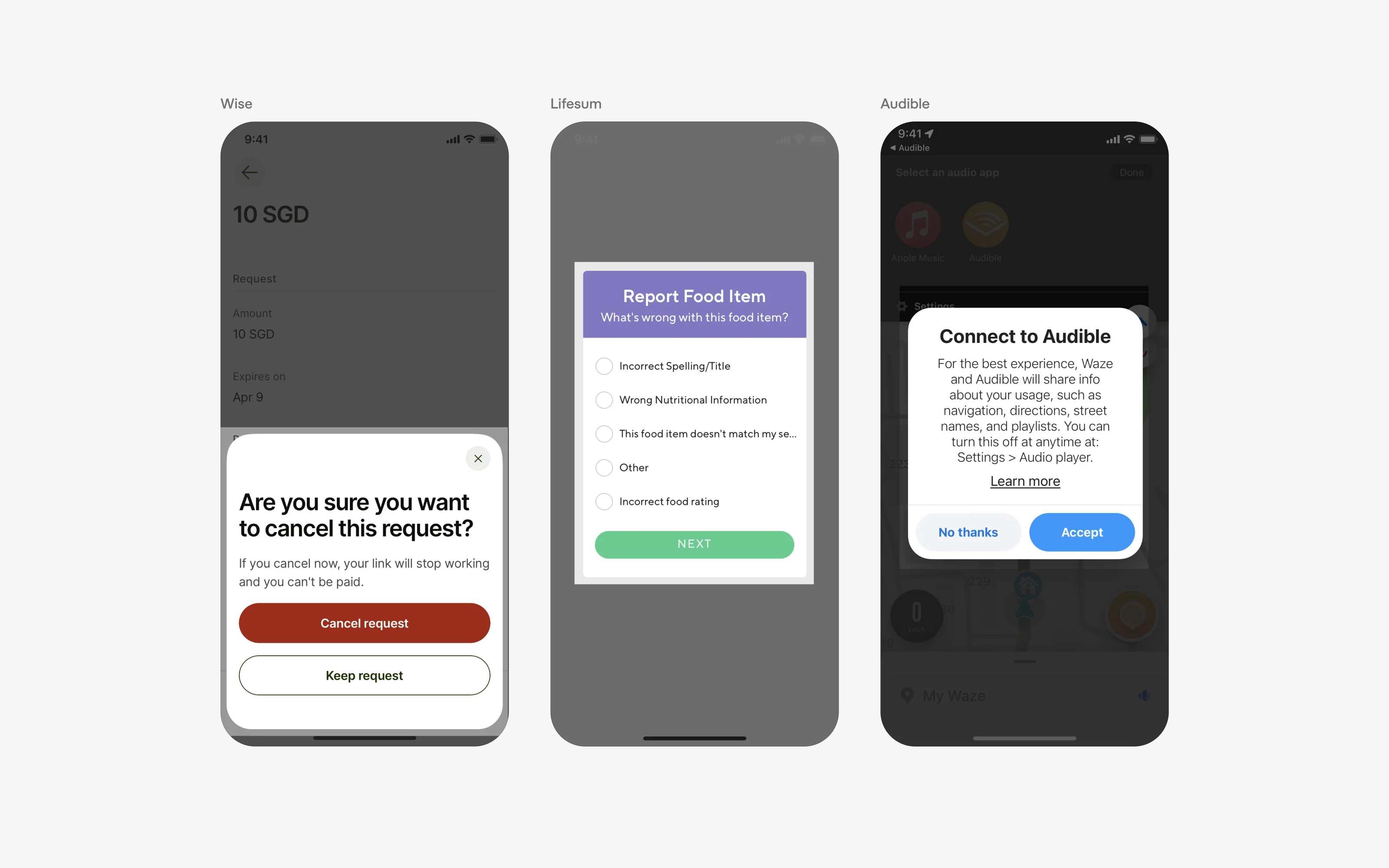 Bottom Sheet UI Design: Best practices, Design variants & Examples | Mobbin