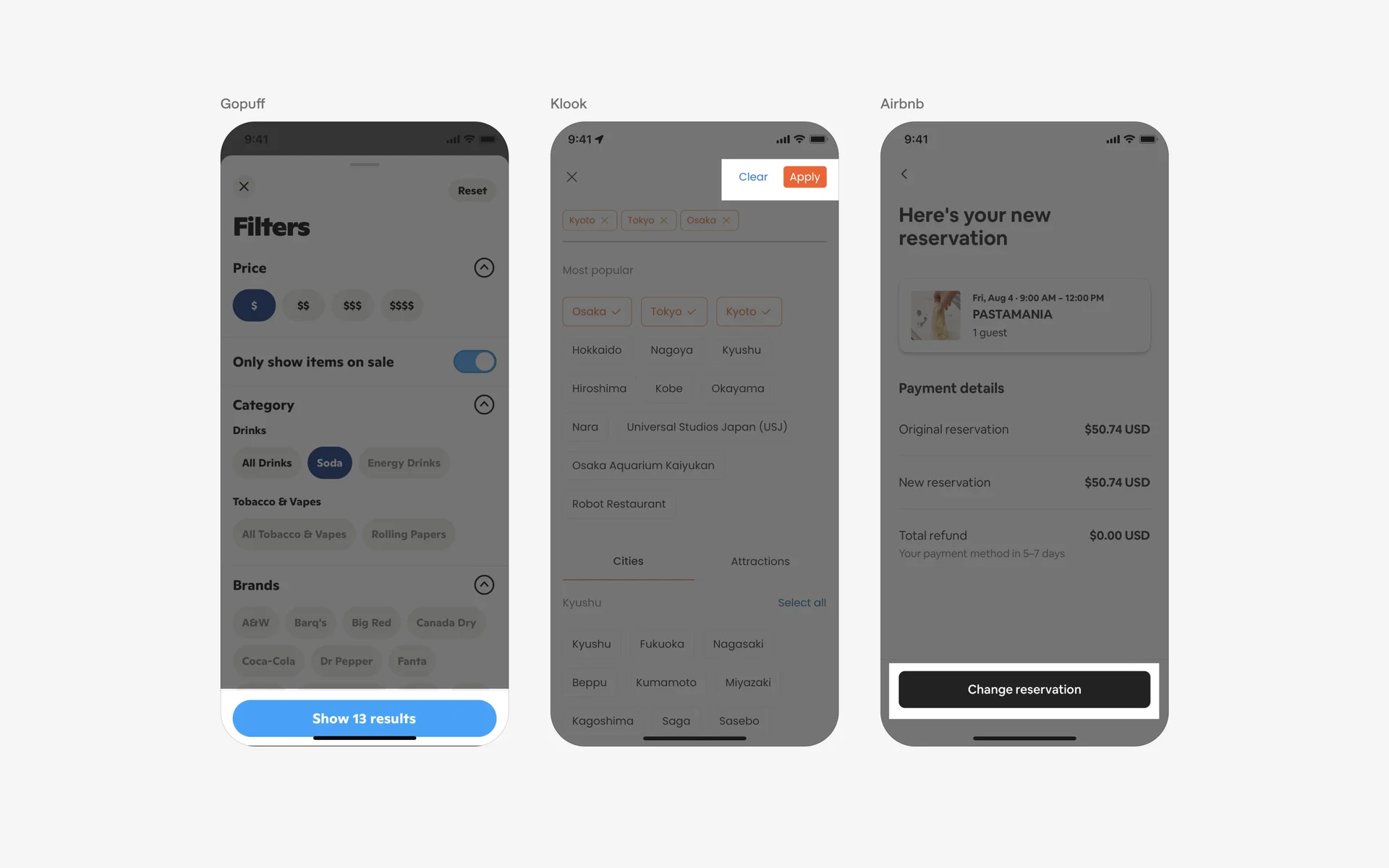Button UI Design: Best practices, Design variants & Examples | Mobbin