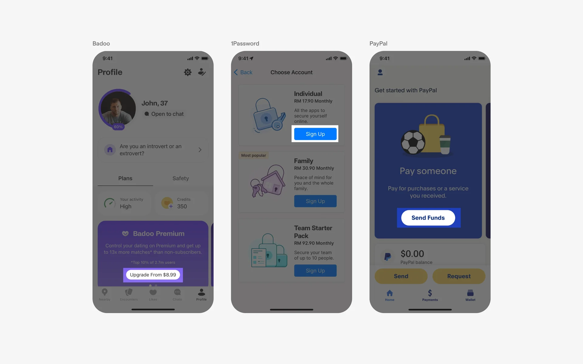 Button UI Design: Best practices, Design variants & Examples | Mobbin