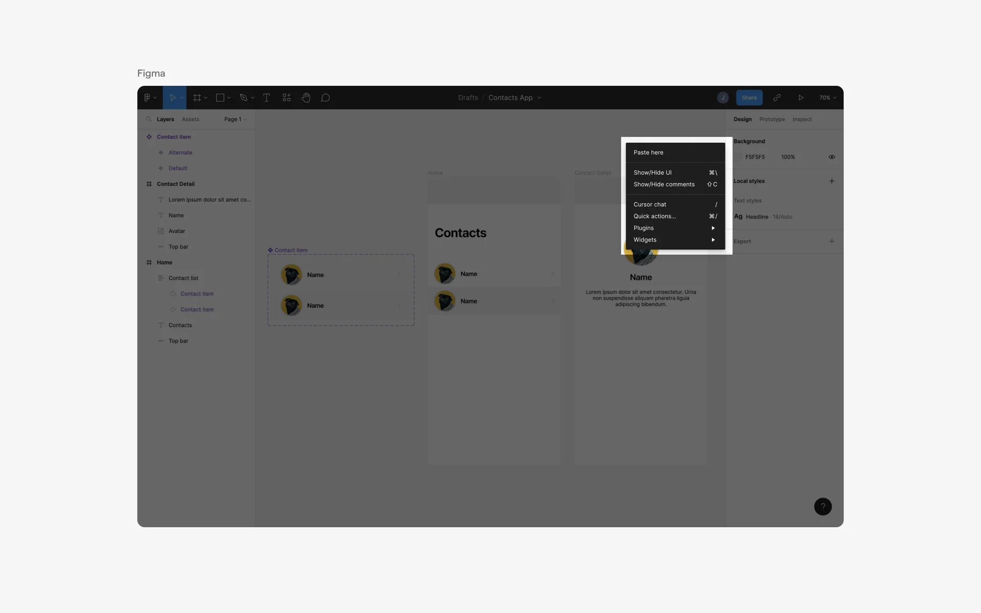 Context Menu UI Design: Best practices, Design variants & Examples | Mobbin