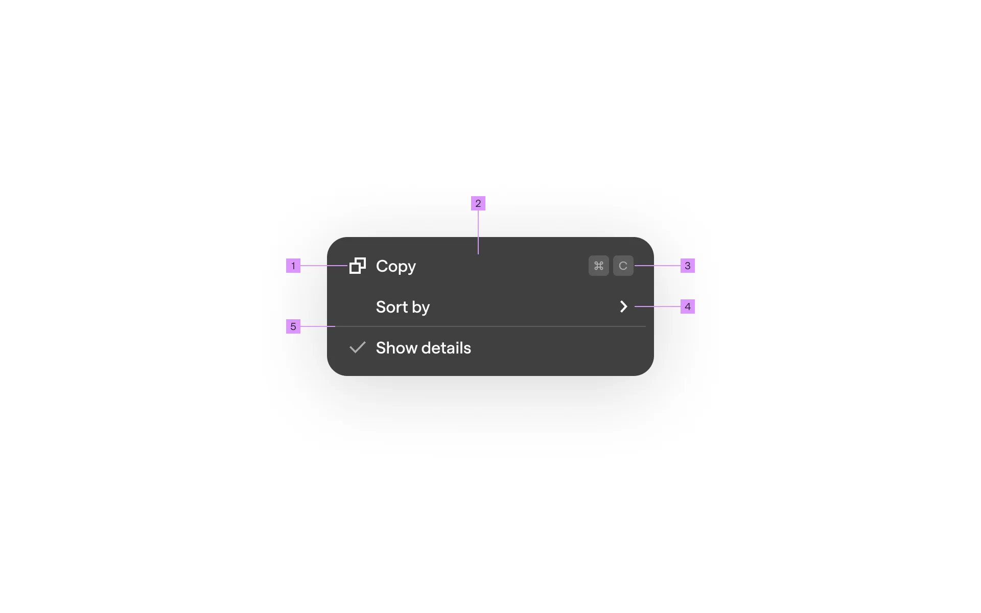 Context Menu UI Design: Best practices, Design variants & Examples | Mobbin