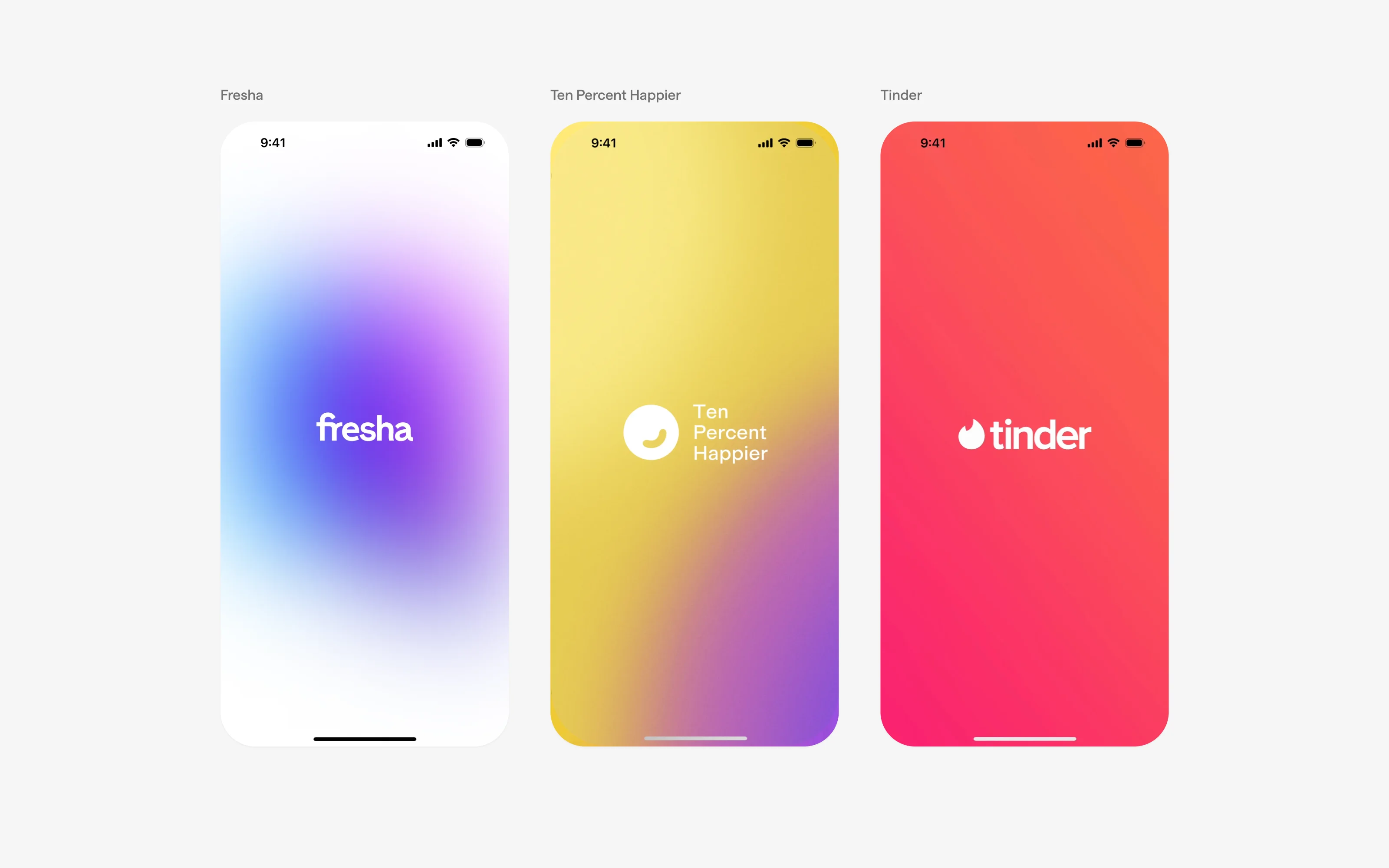 Launch Screen UI Pattern: Best practices & 6 examples to inspire you ...
