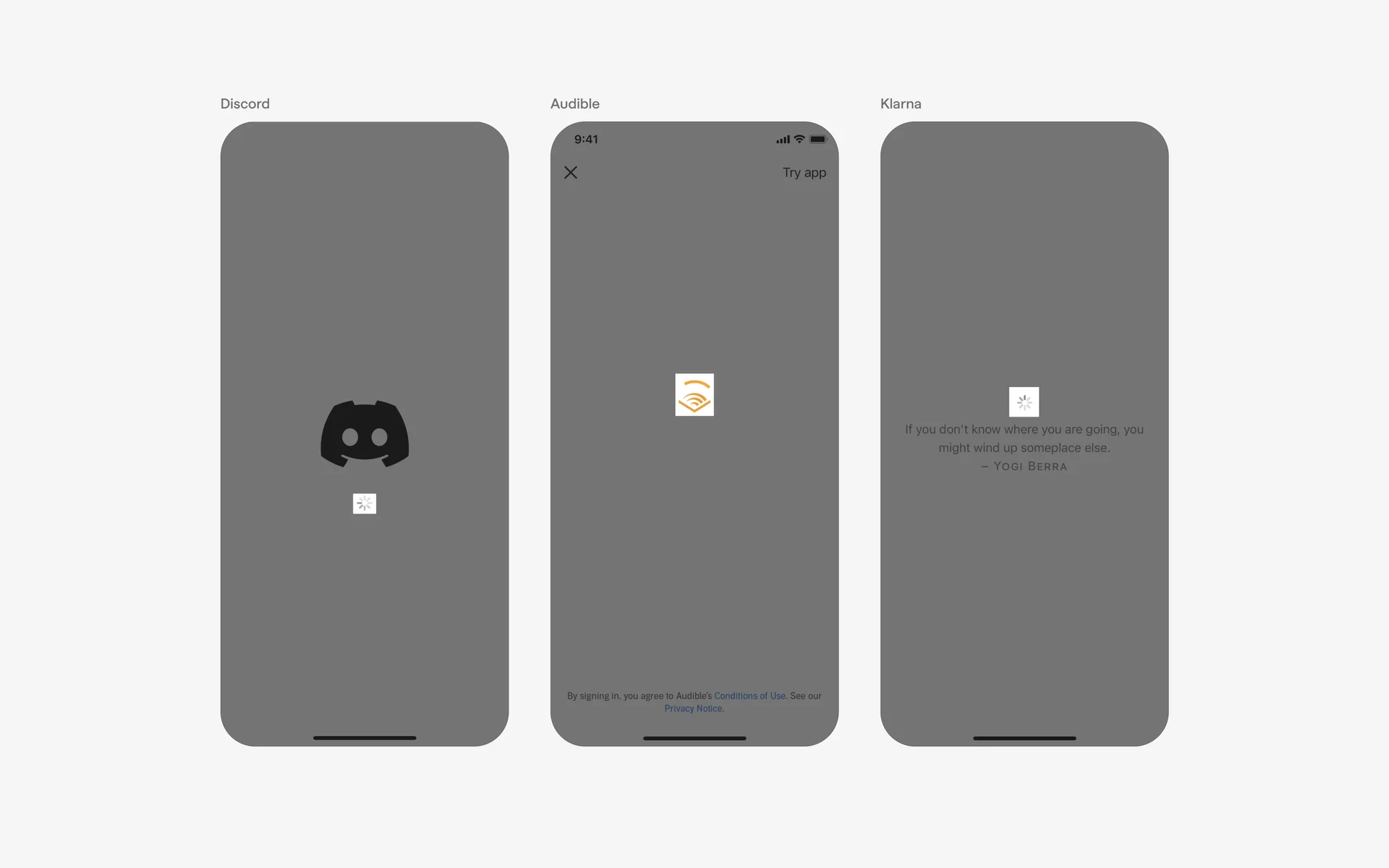 Loading indicator UI Design: Best practices, Design variants & Examples ...