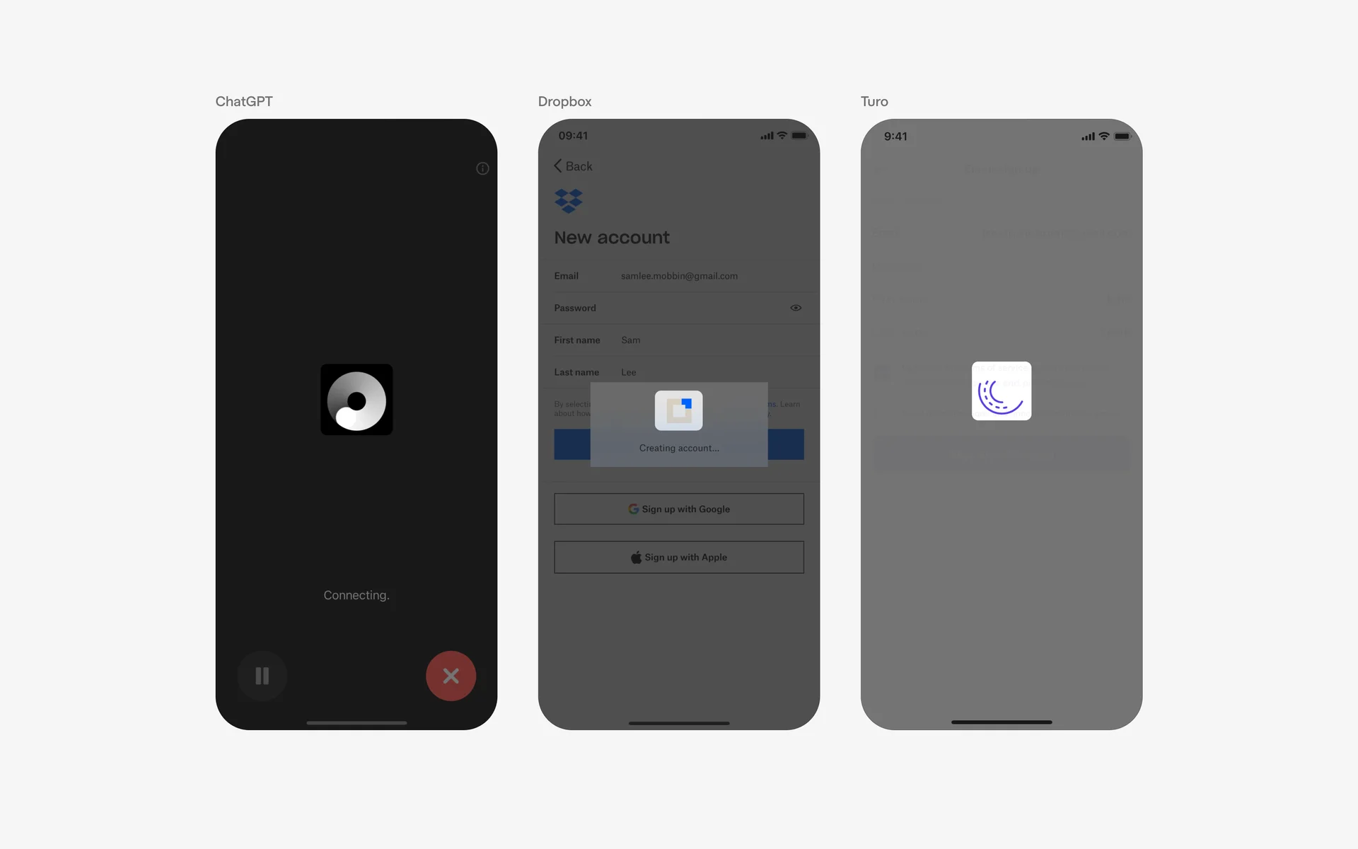 Loading indicator UI Design: Best practices, Design variants & Examples ...