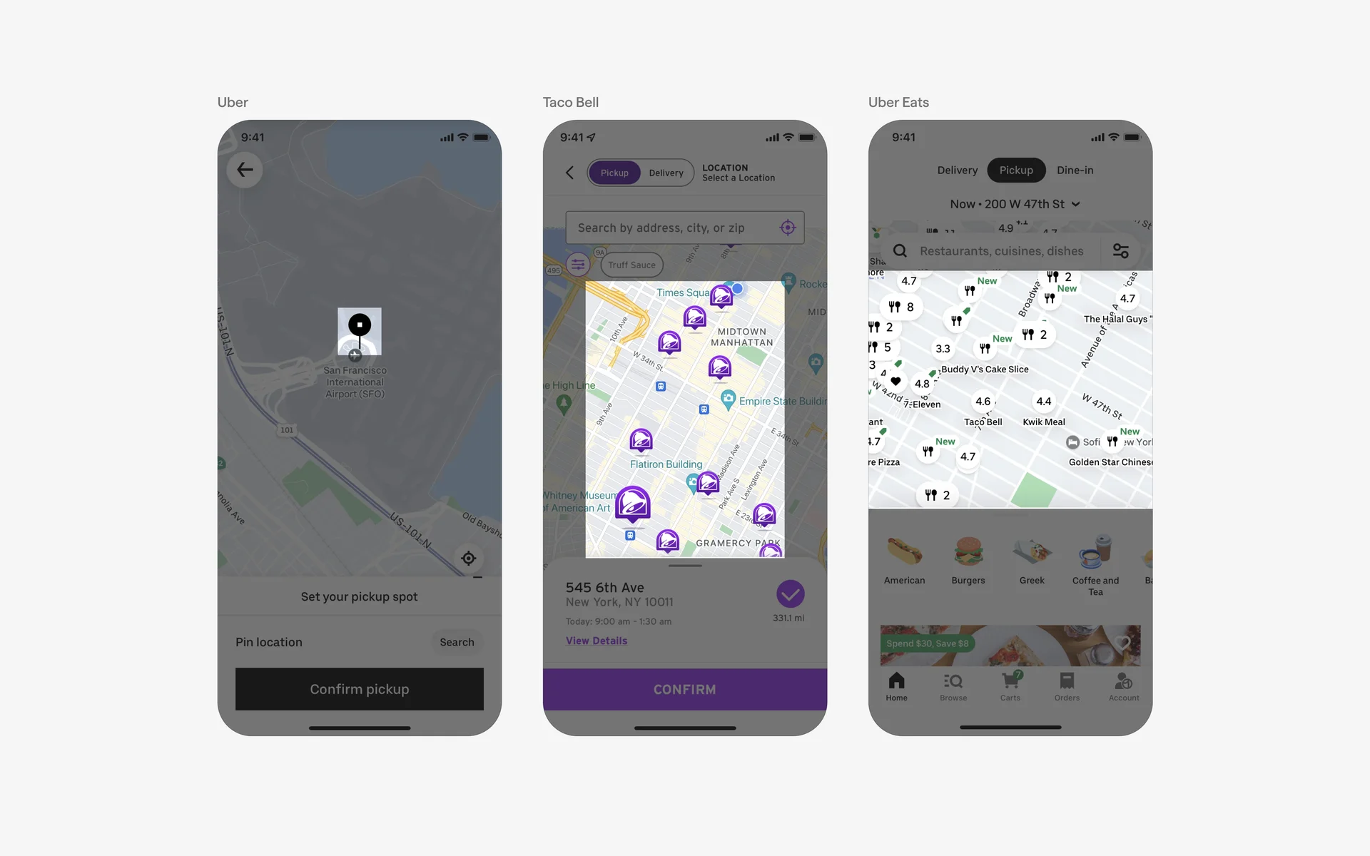 Map Pin UI Design: Best practices, Design variants & Examples | Mobbin