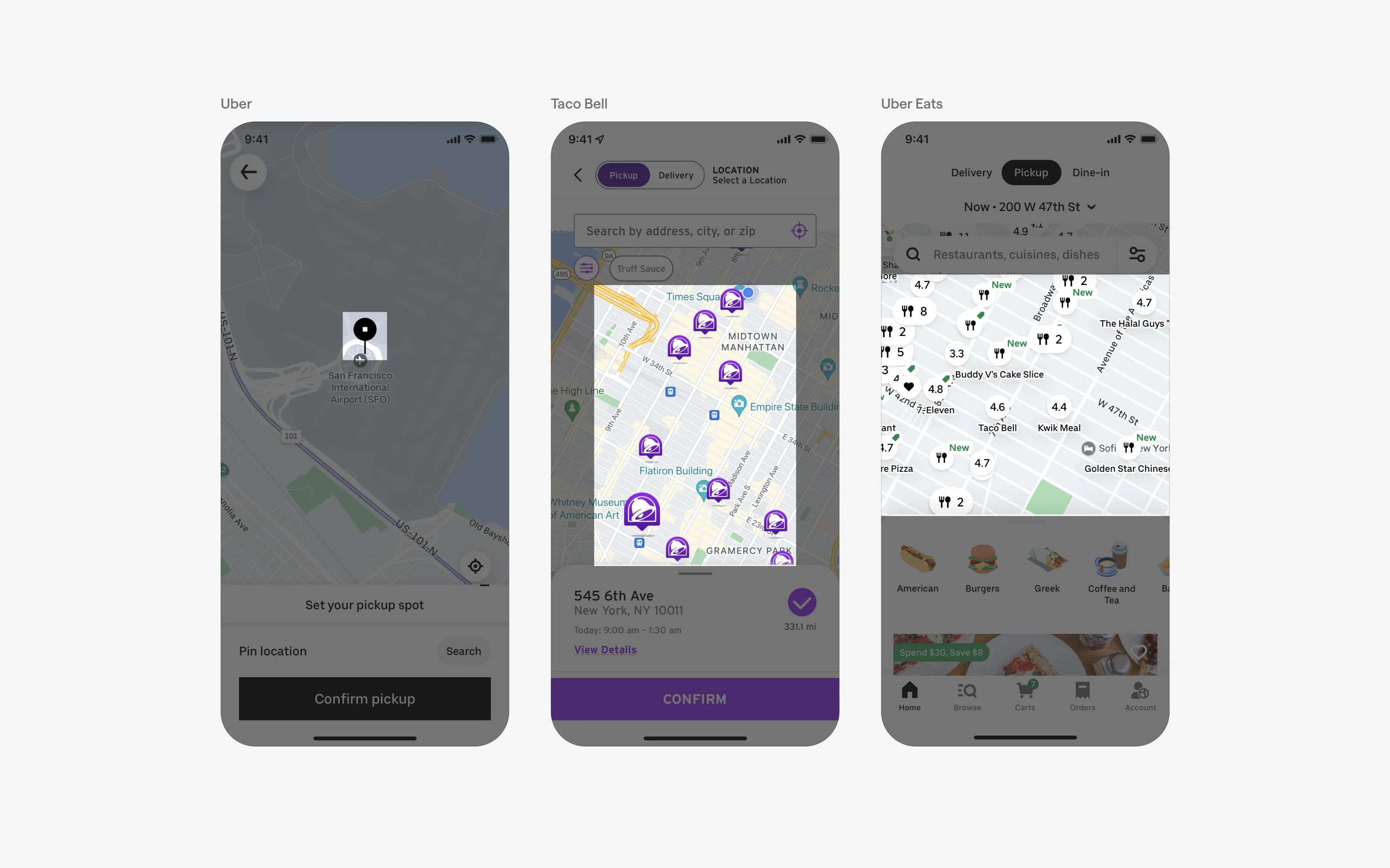 Map Pin UI Design: Best practices, Design variants & Examples | Mobbin
