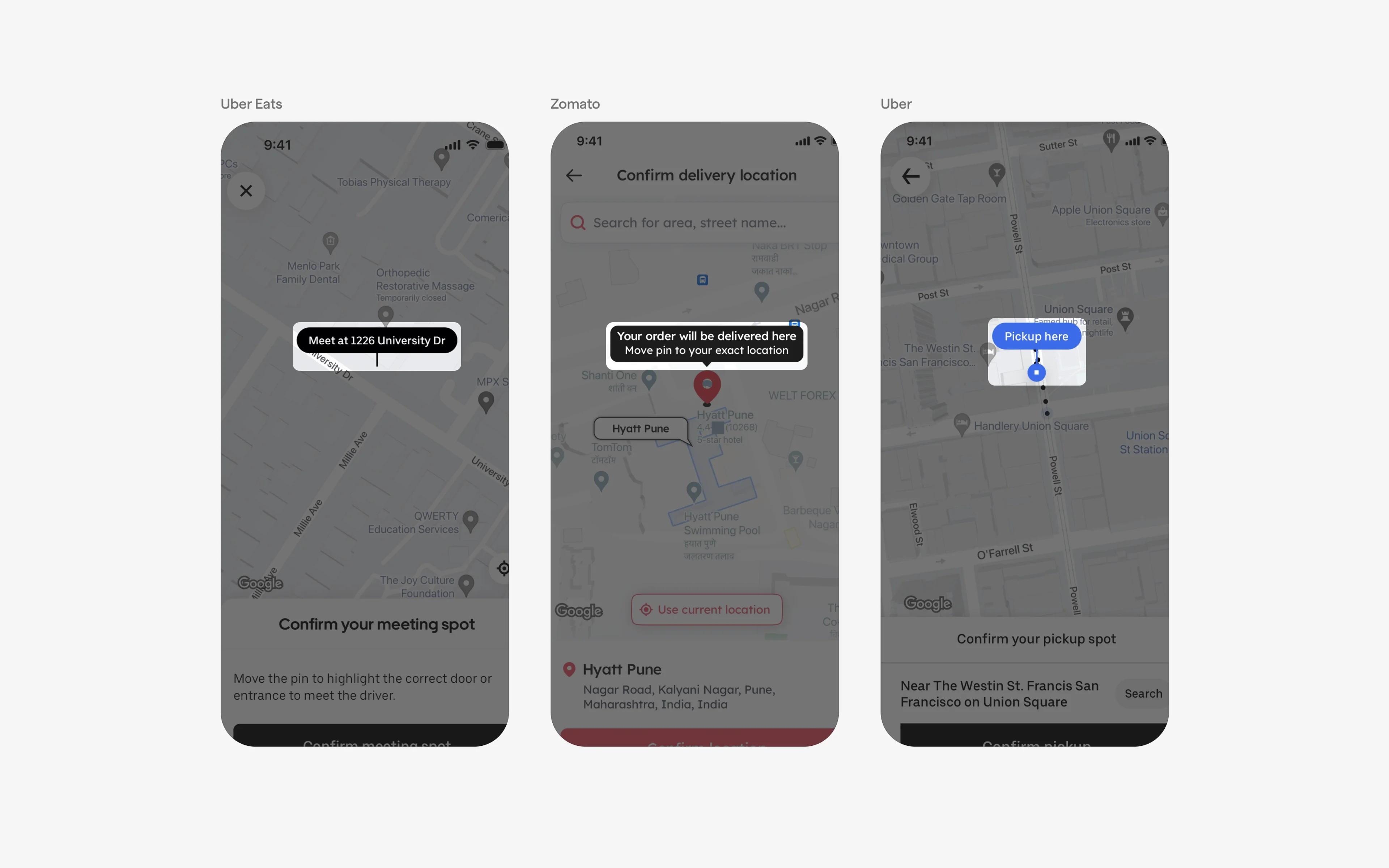 Map Pin UI Design: Best practices, Design variants & Examples | Mobbin