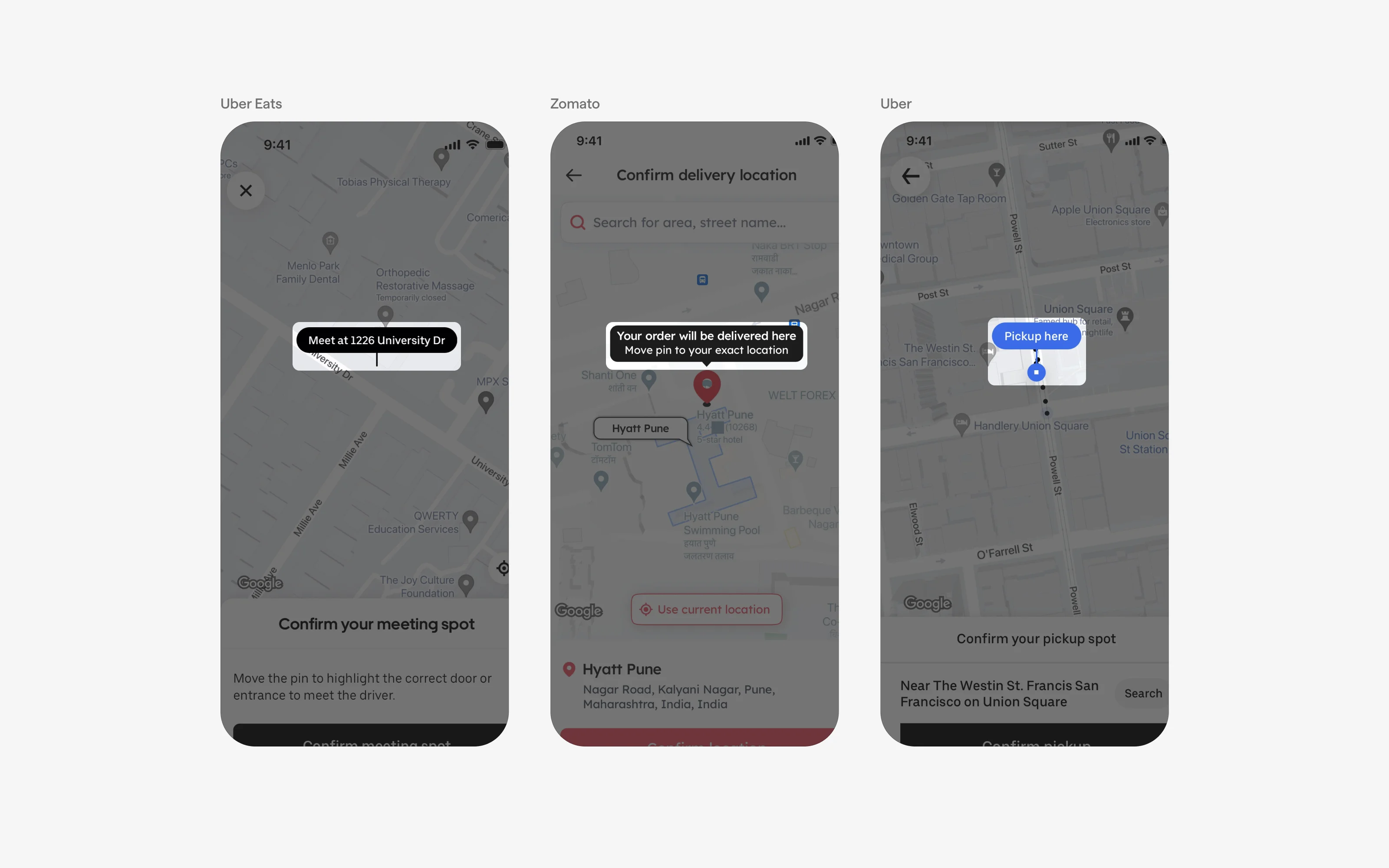 Map Pin UI Design: Best practices, Design variants & Examples | Mobbin