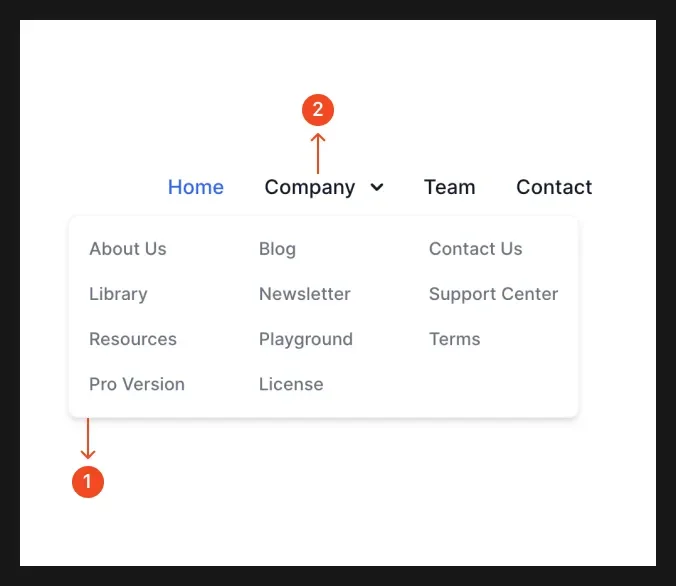 Software Navigation Menu Design Examples Navigation Menu UI Design: Best practices, Design variants & Examples ...