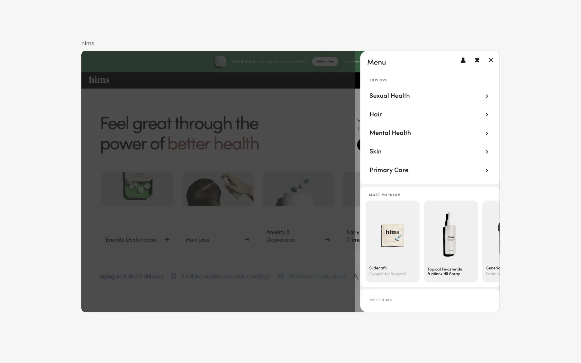 Report Navigation Menu Examples Navigation Menu UI Design: Best practices, Design variants & Examples ...