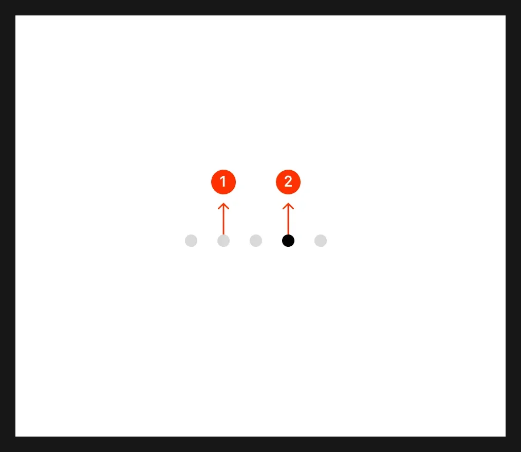 Page Control UI Design: Best practices, Design variants & Examples | Mobbin