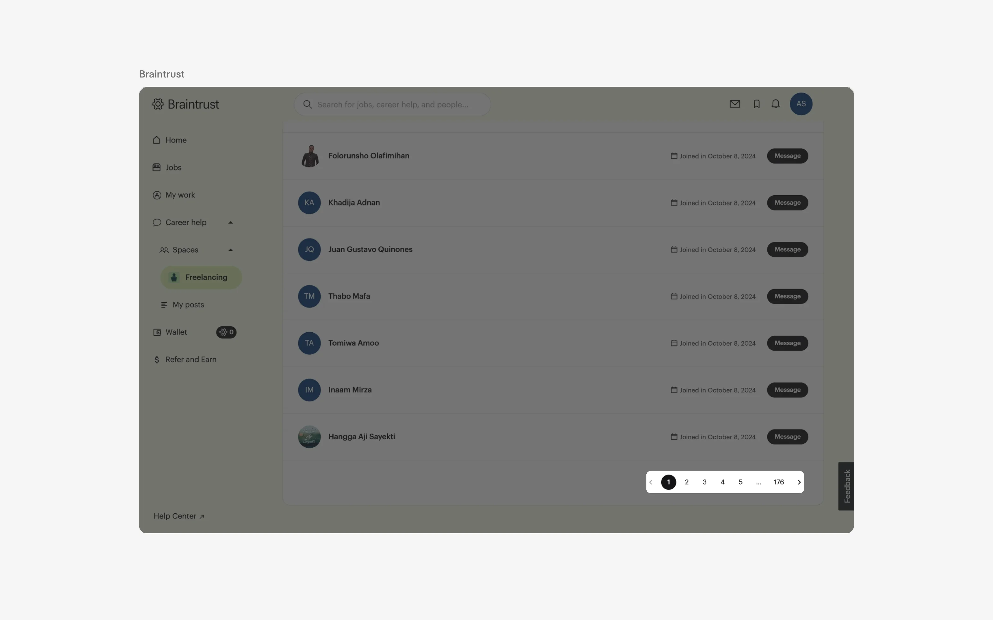 Pagination UI Design: Best practices, Design variants & Examples | Mobbin