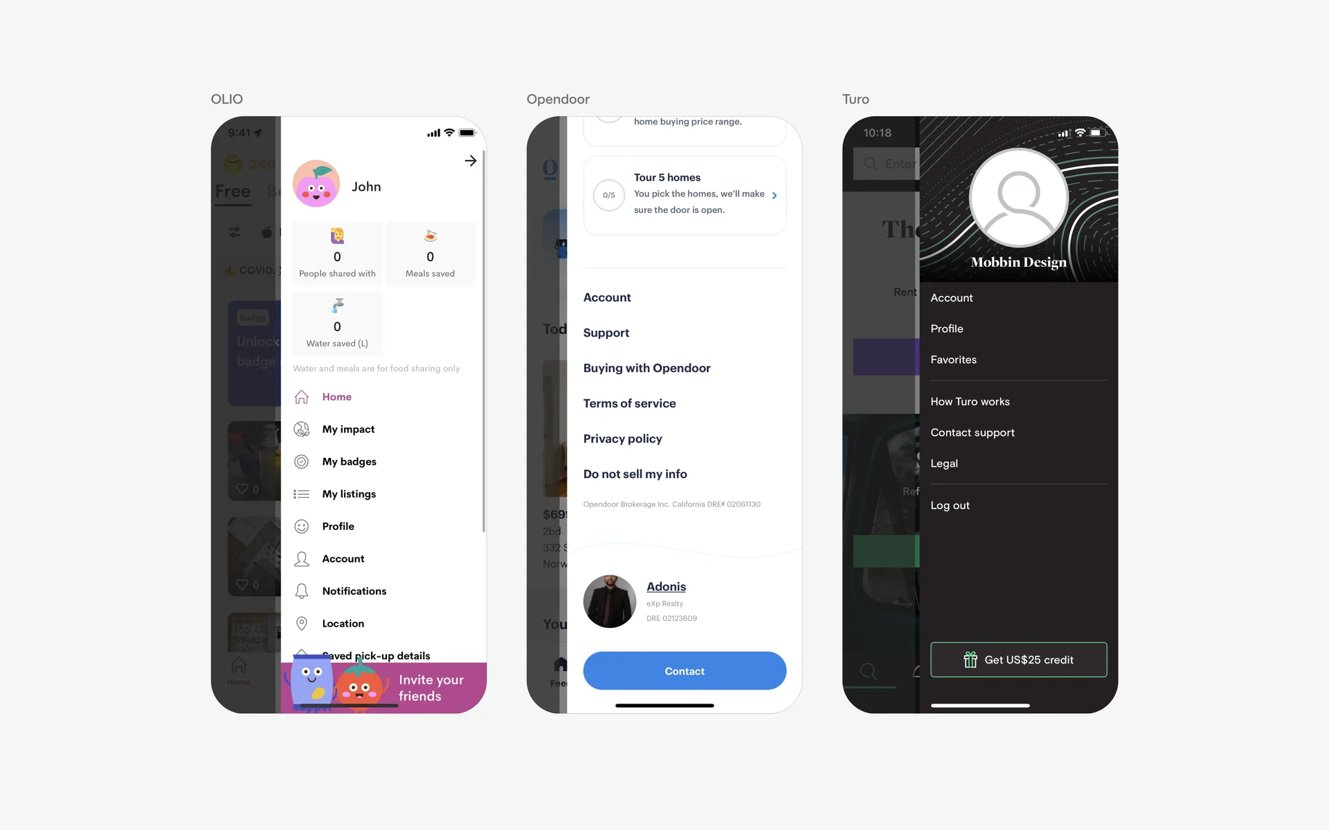 Sidebar UI Design: Best practices, Design variants & Examples | Mobbin