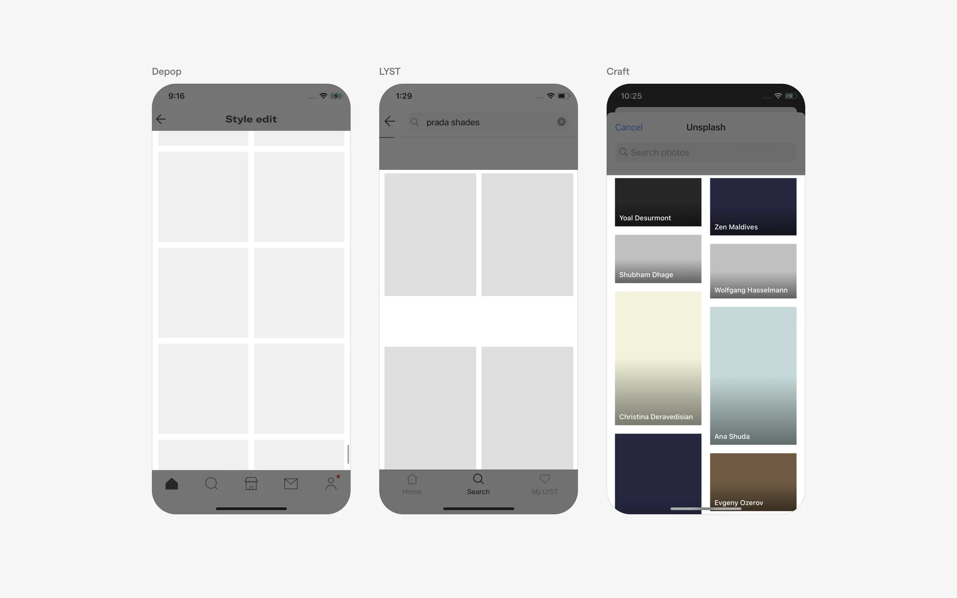 Skeleton UI Design: Best practices, Design variants & Examples | Mobbin