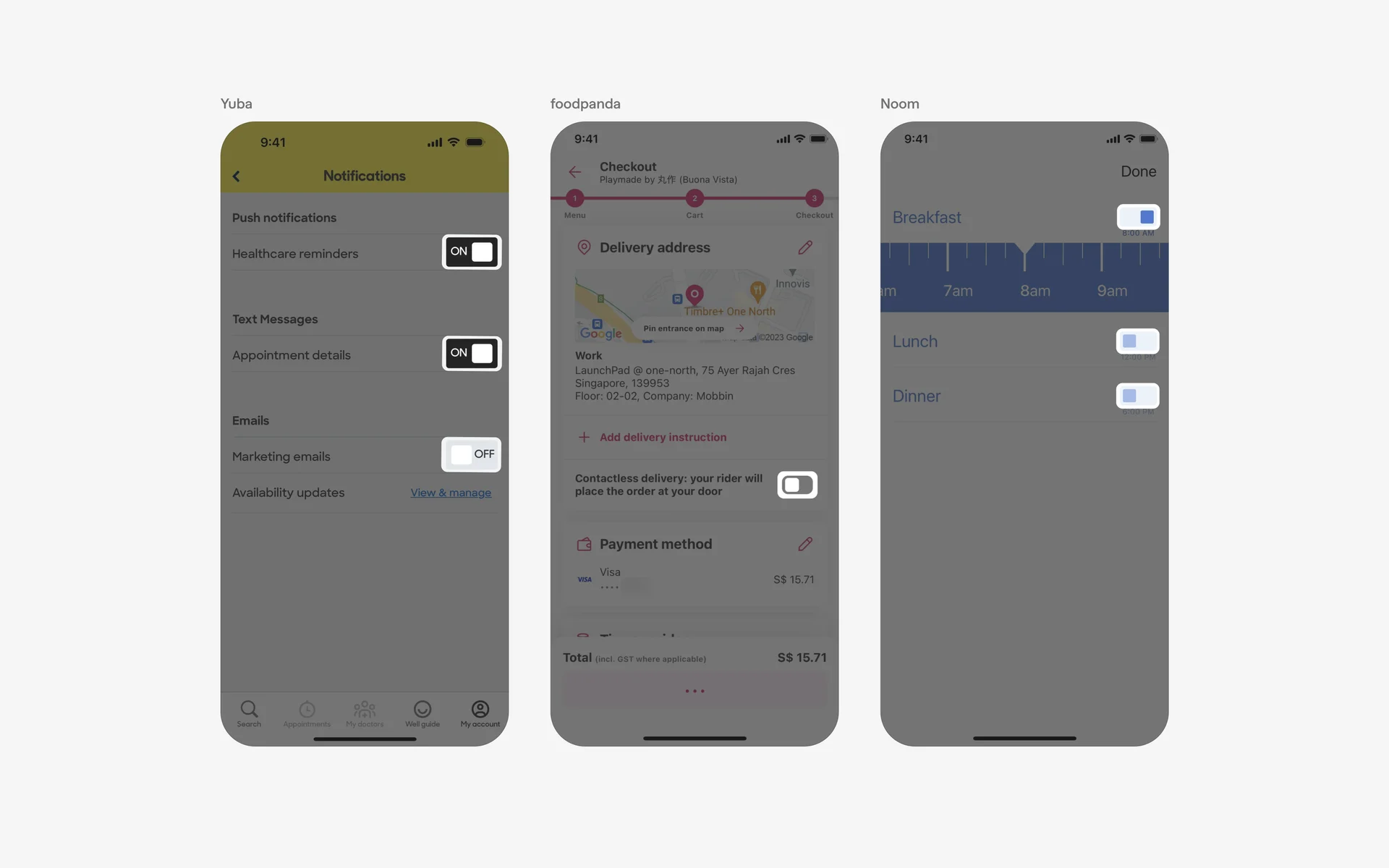 Switch UI Design: Best practices, Design variants & Examples | Mobbin