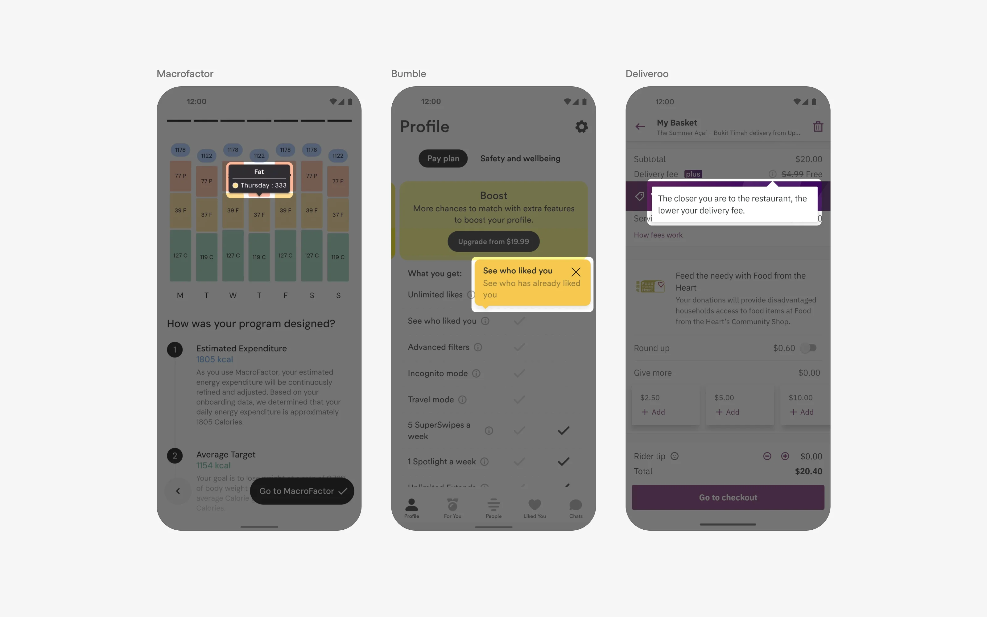 Tooltip UI Design: Best practices, Design variants & Examples | Mobbin