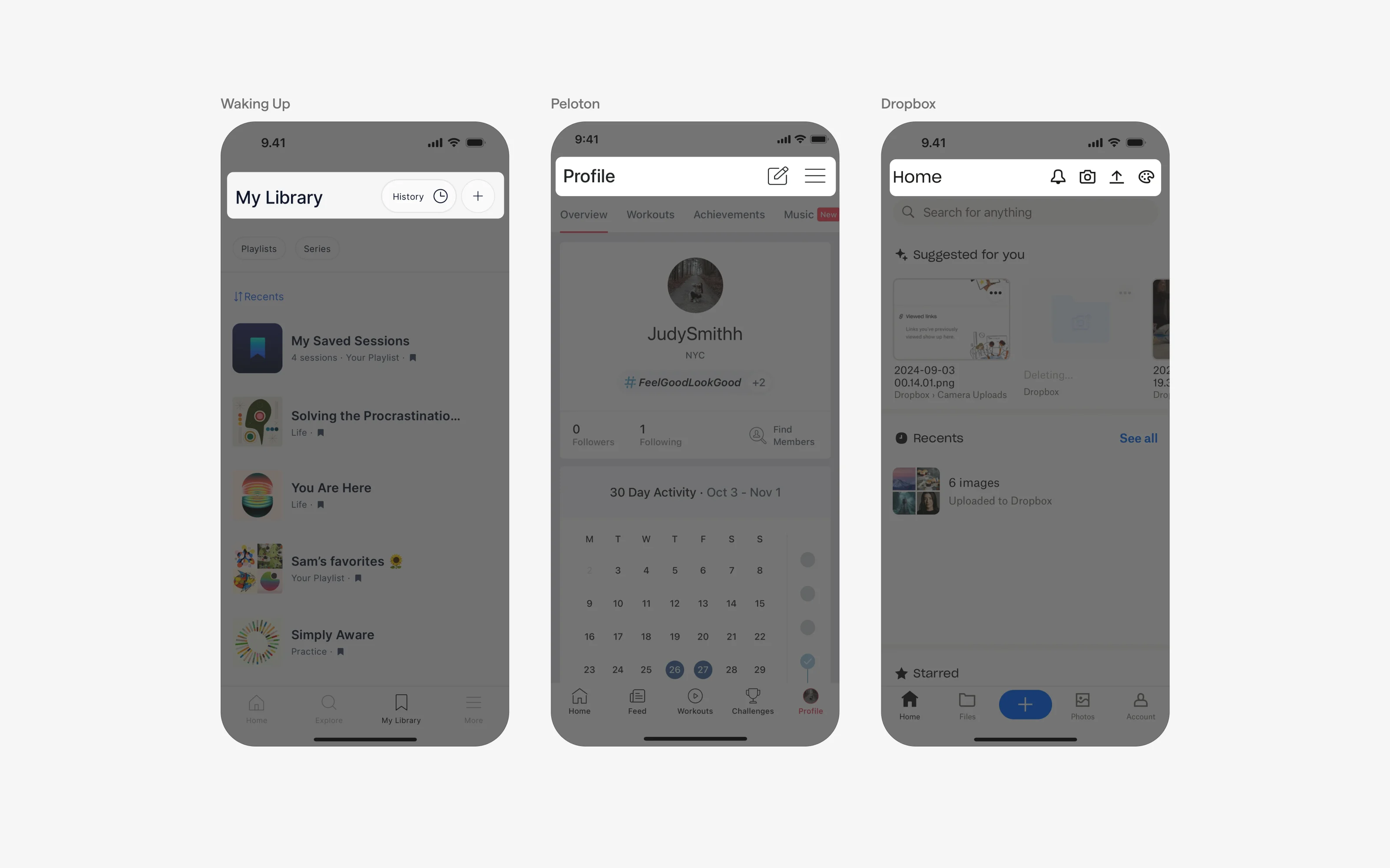 Top Navigation Bar UI Design: Best practices, Design variants ...