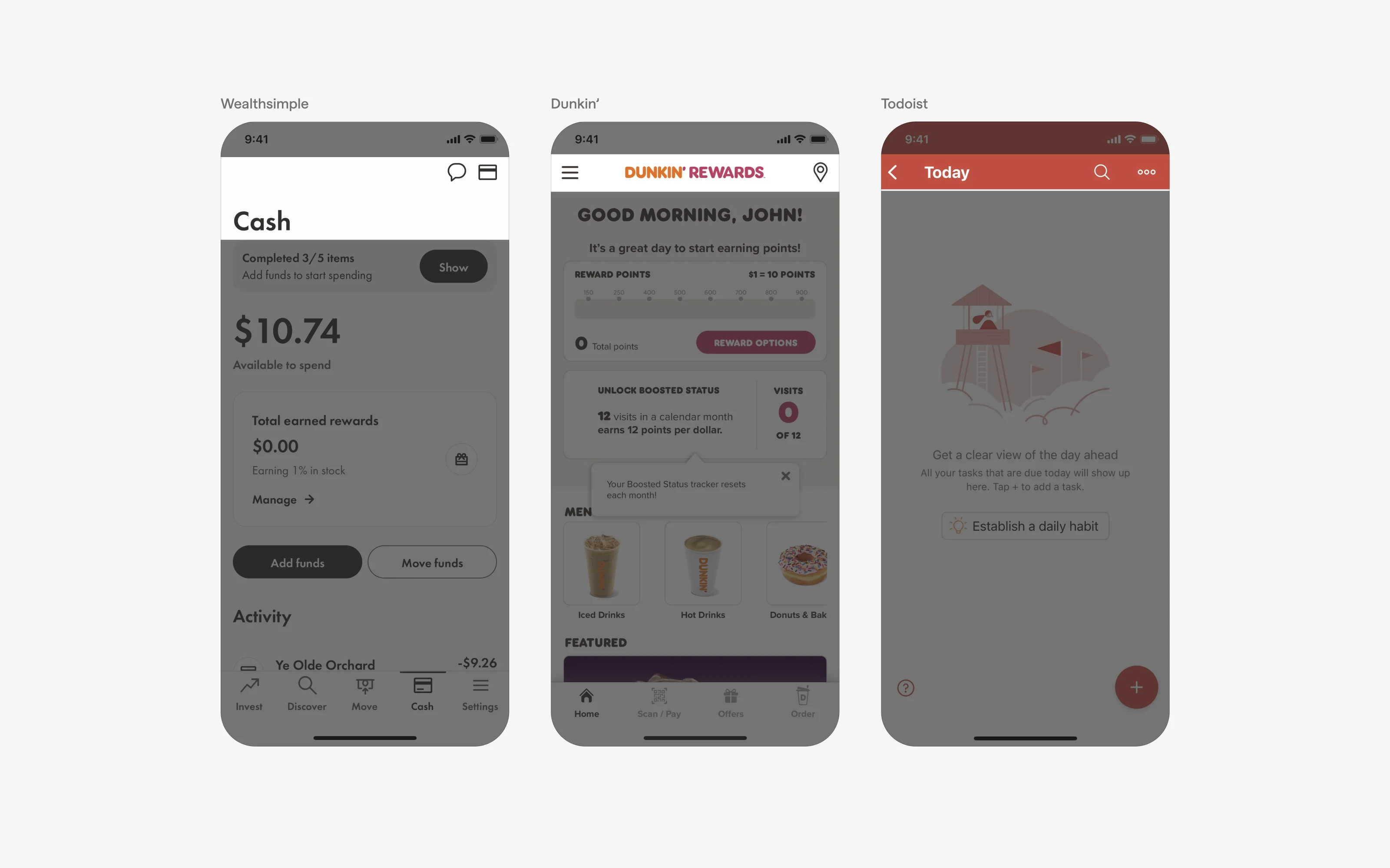 Top Navigation Bar UI Design: Best practices, Design variants ...