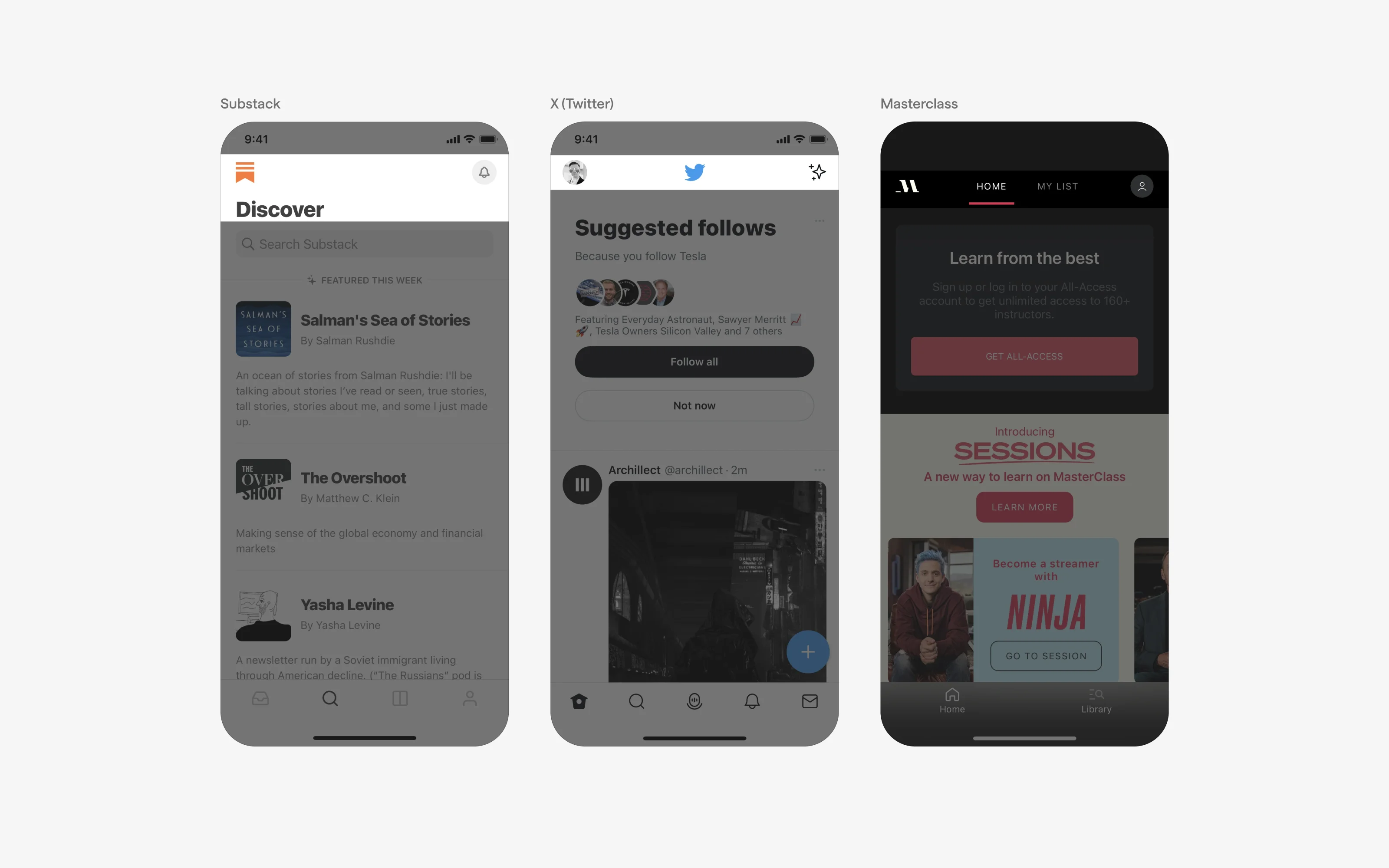 Top Navigation Bar UI Design: Best practices, Design variants ...