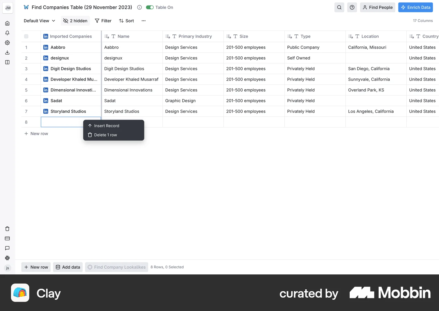 Context Menu UI Design Examples for Web