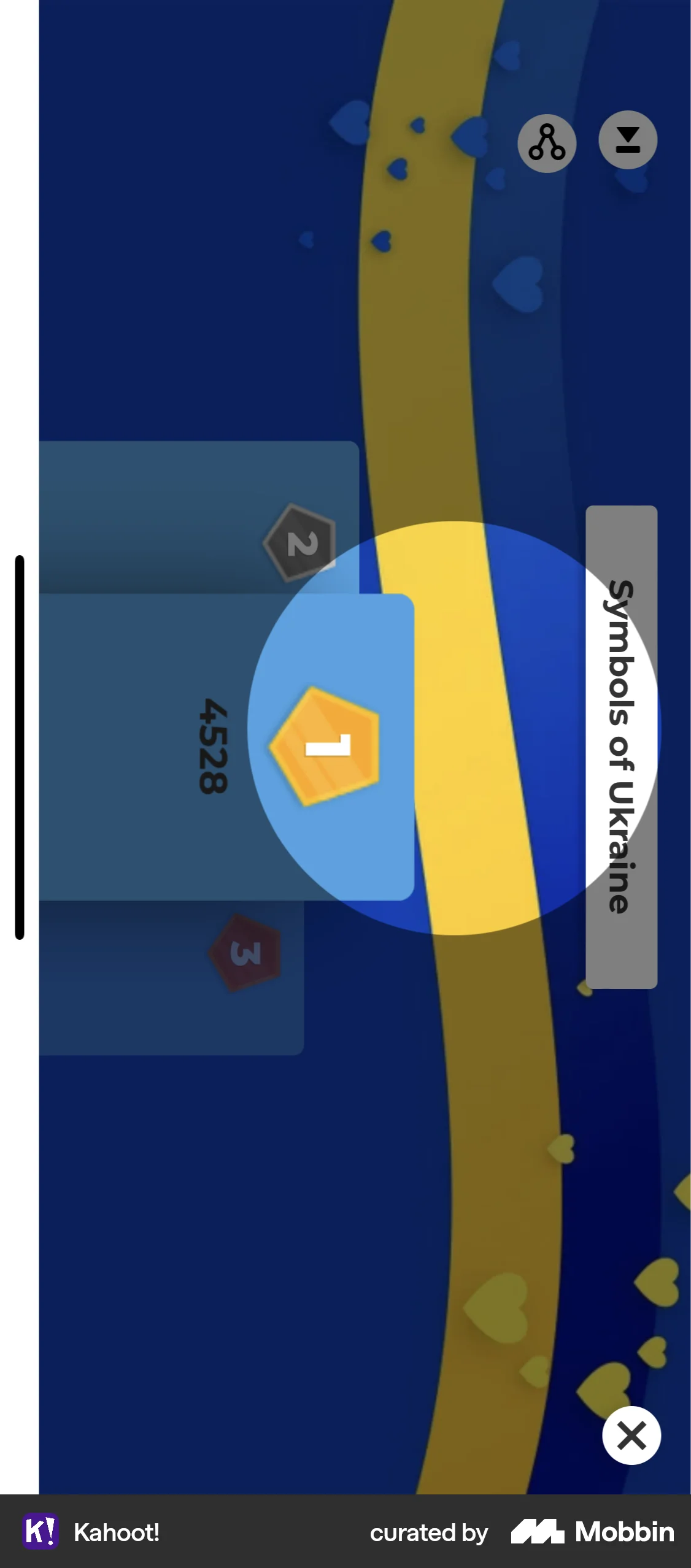 Kahoot! iOS Game UI screen